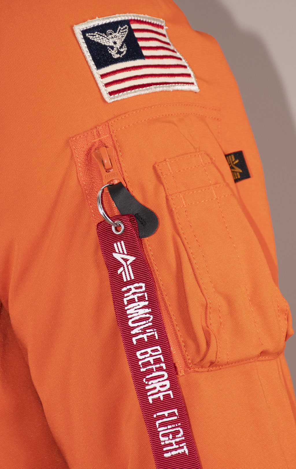 Аляска ALPHA INDUSTRIES POLAR flame orange 