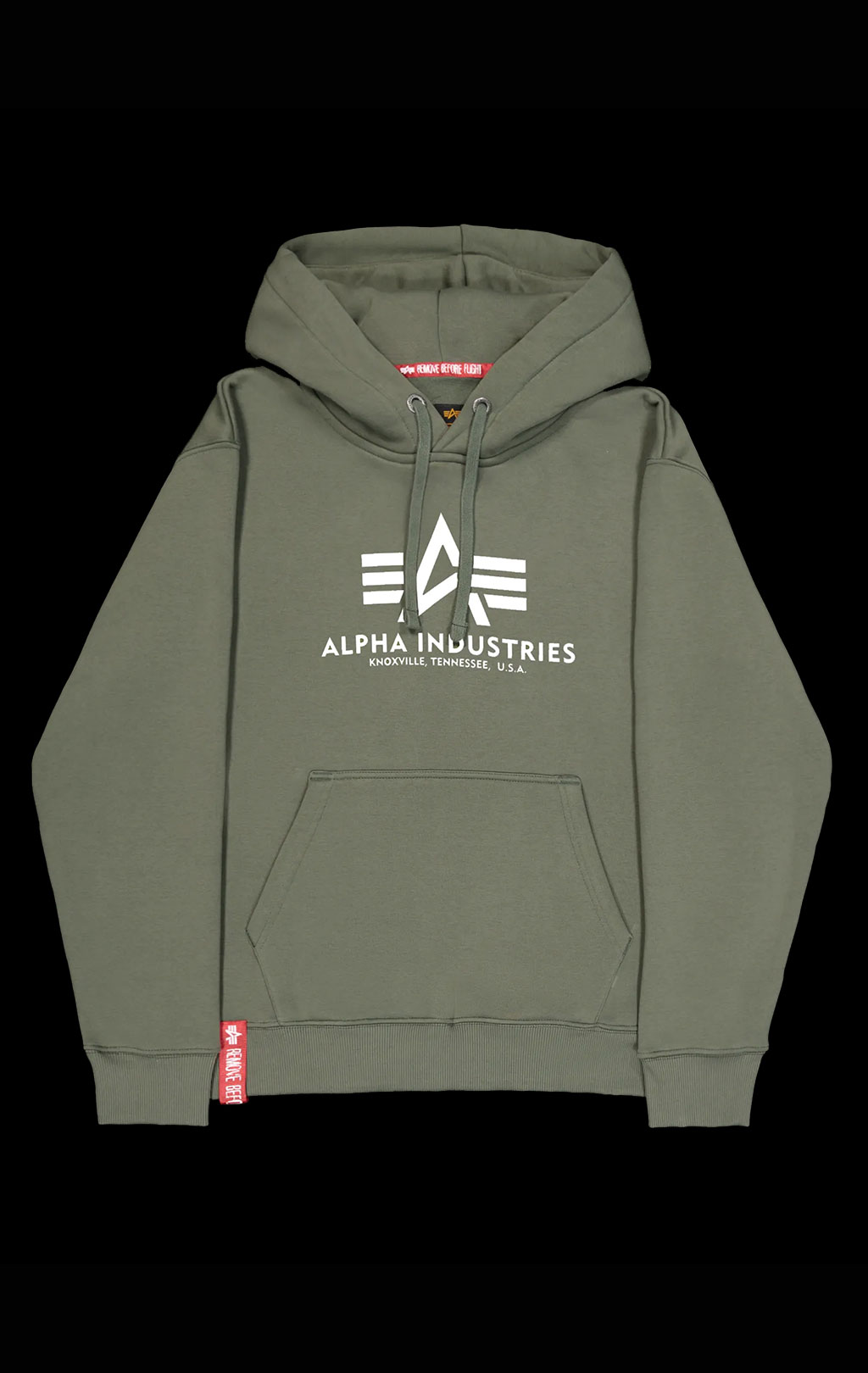 Толстовка ALPHA INDUSTRIES BASIC HOODY dark olive 