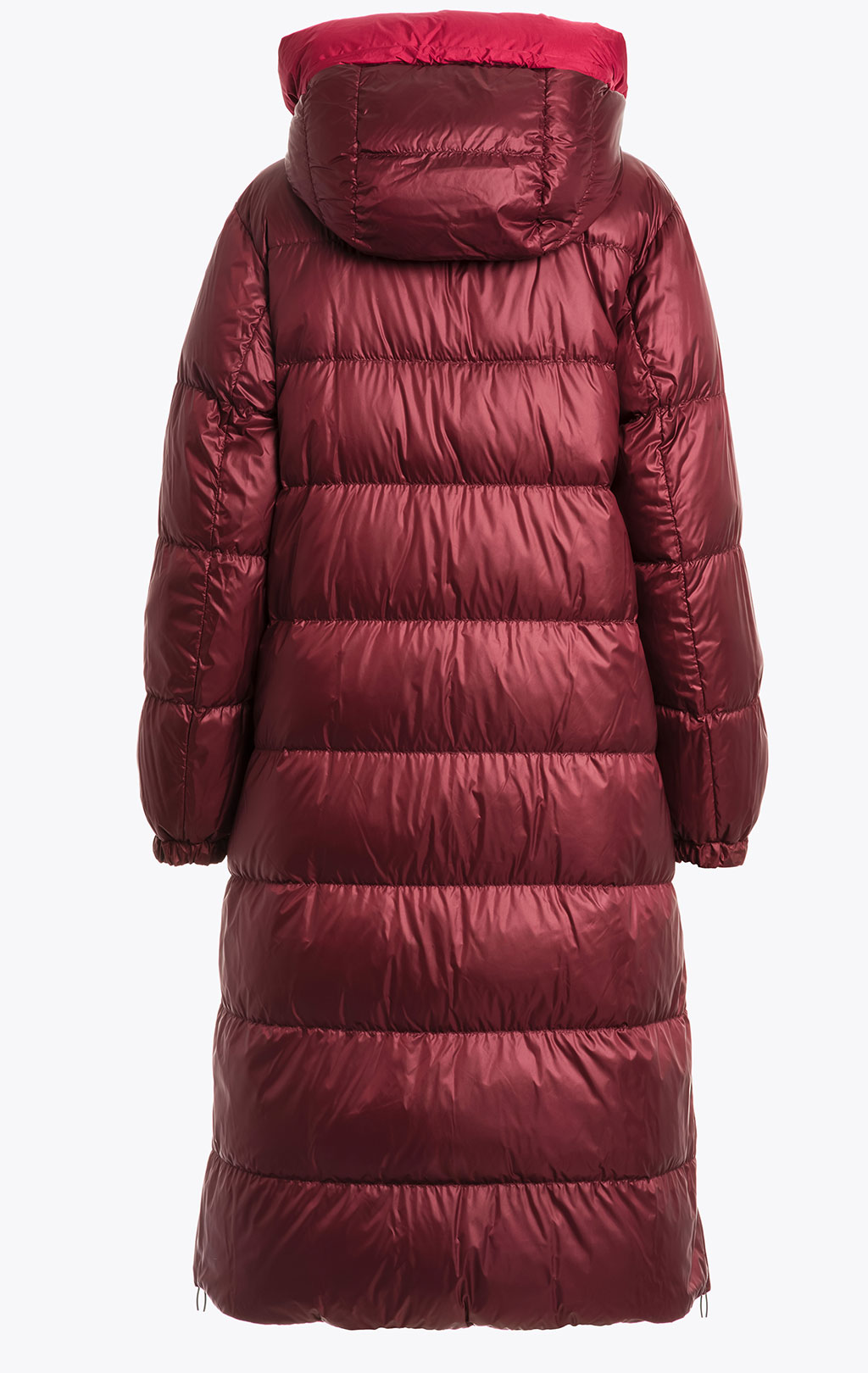 Женское пальто пуховое PARAJUMPERS SLEEPING BAG двустороннее FW 24/25 cerise-amarone 