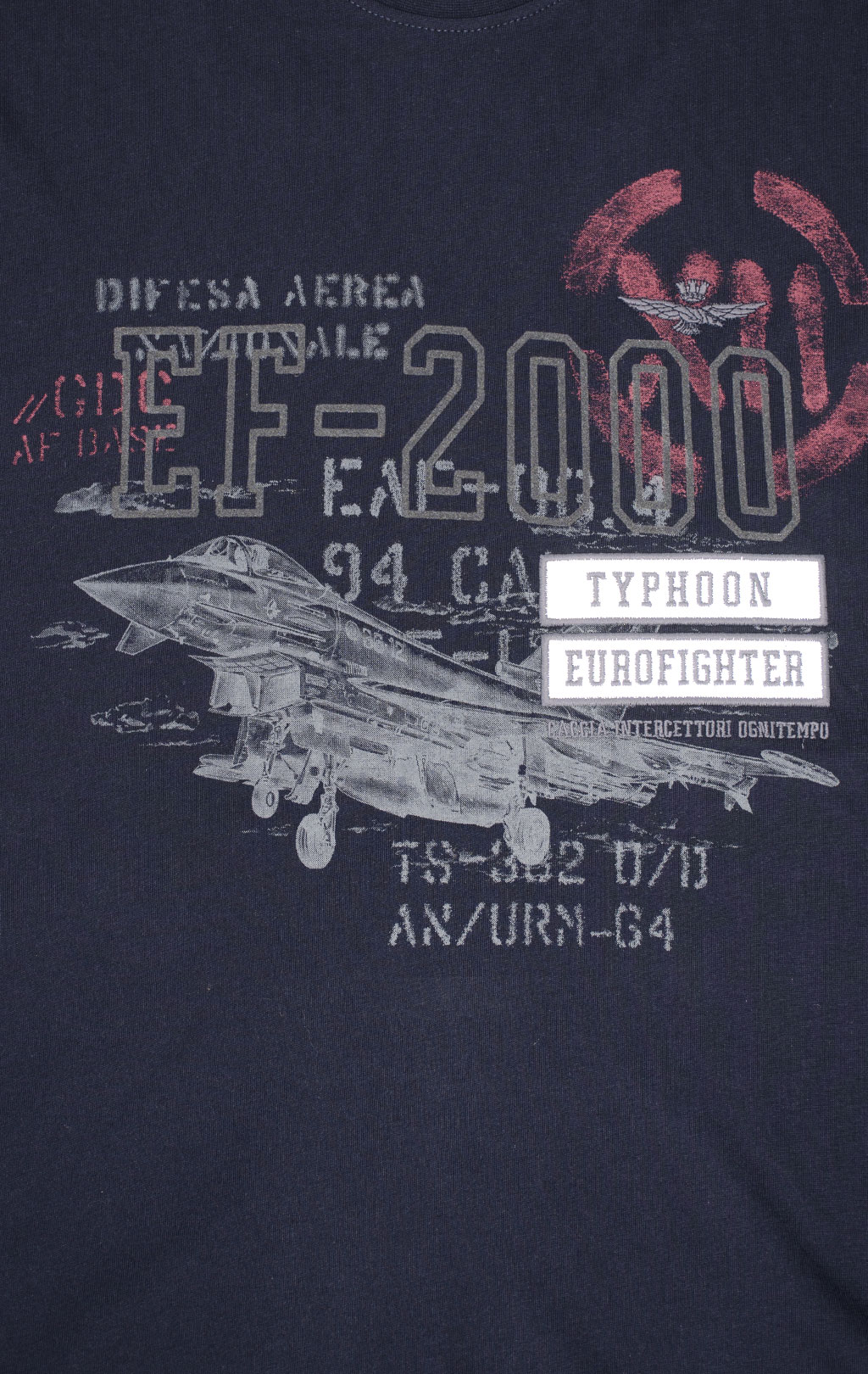 Футболка AERONAUTICA MILITARE FW 24/25/BD dark blue (TS 2325) 