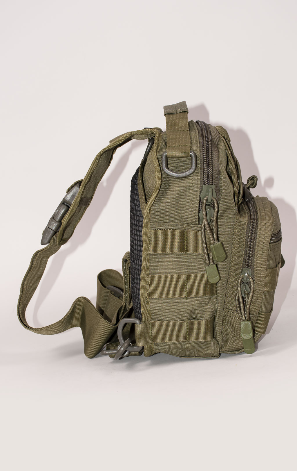 Рюкзак однолямочный SLING MOLLE green PK-098BA Китай