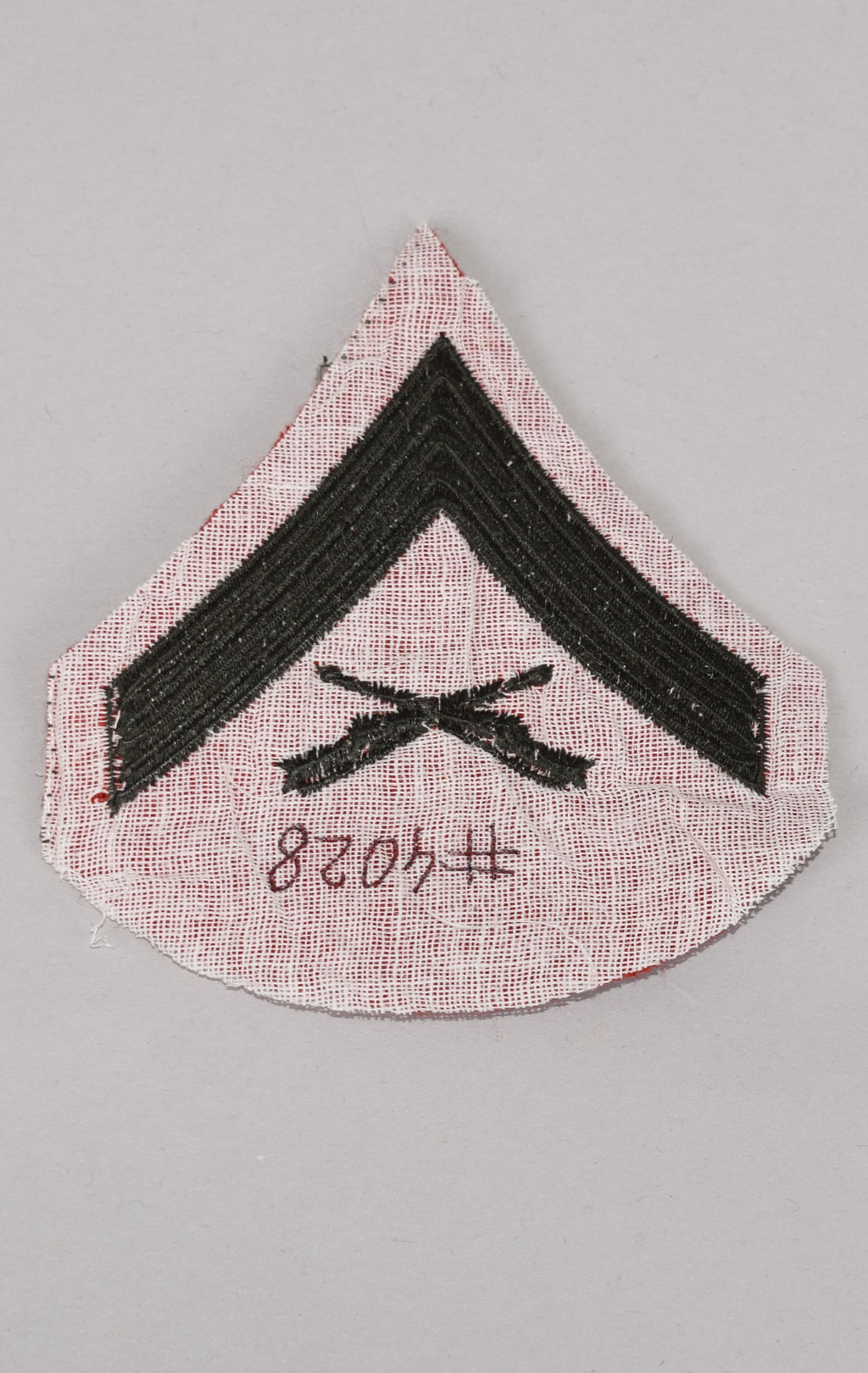 Нашивка-звание нарукавная USMC LCpl парадная #4028 США