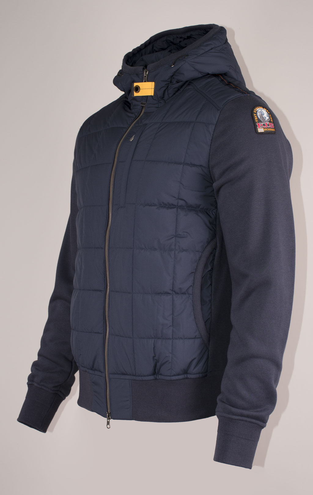 Толстовка комбинированная PARAJUMPERS BERNARD FW 24/25 blue navy 