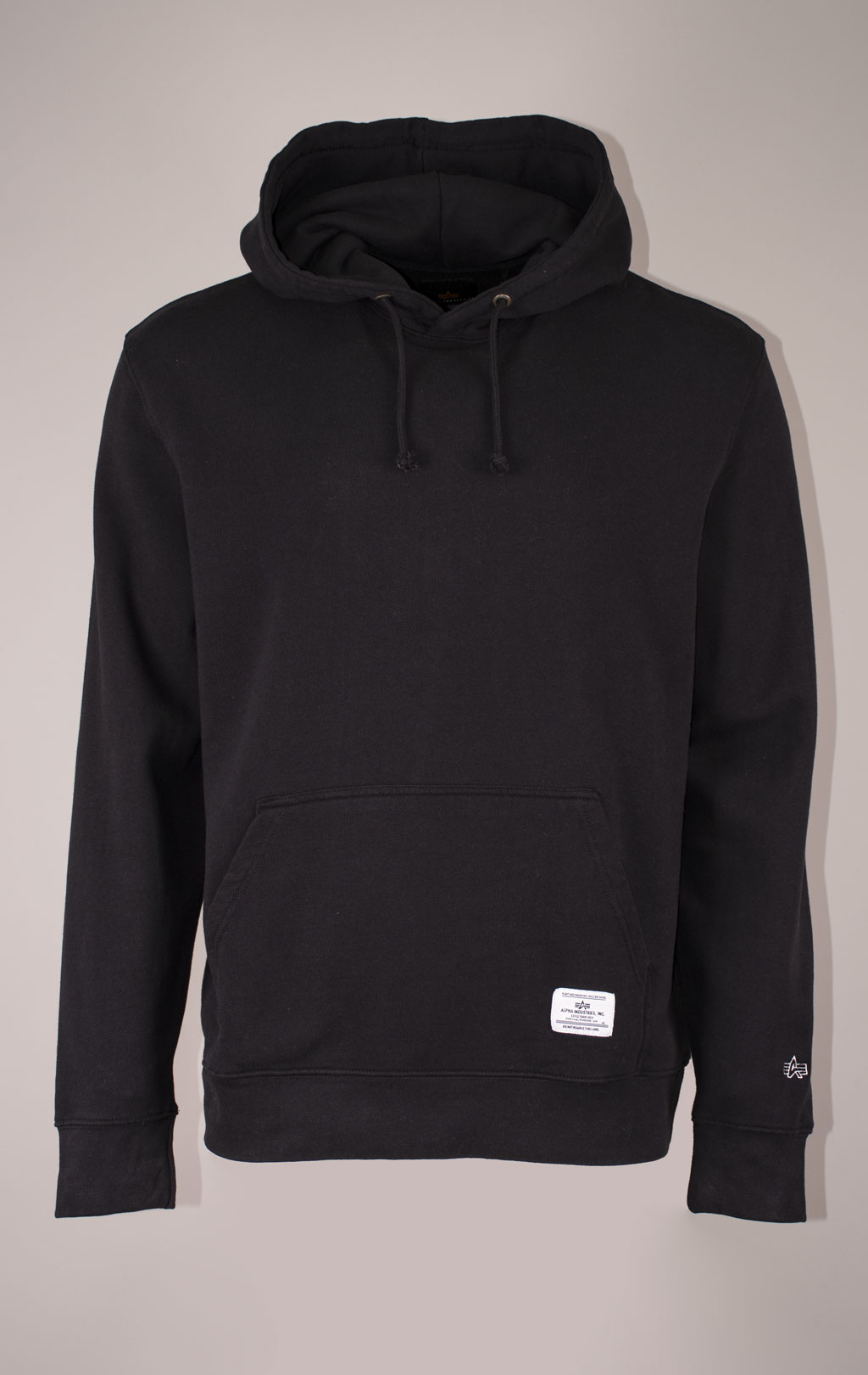 Толстовка ALPHA INDUSTRIES ESSENTIAL FRENCH TERRY HOODIE FW 24/25 black 