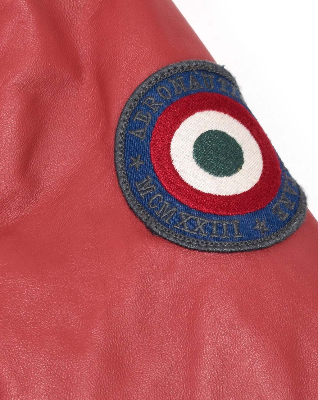 Женская куртка AERONAUTICA MILITARE кожа SS 20/IN rosso (PN 6003) 