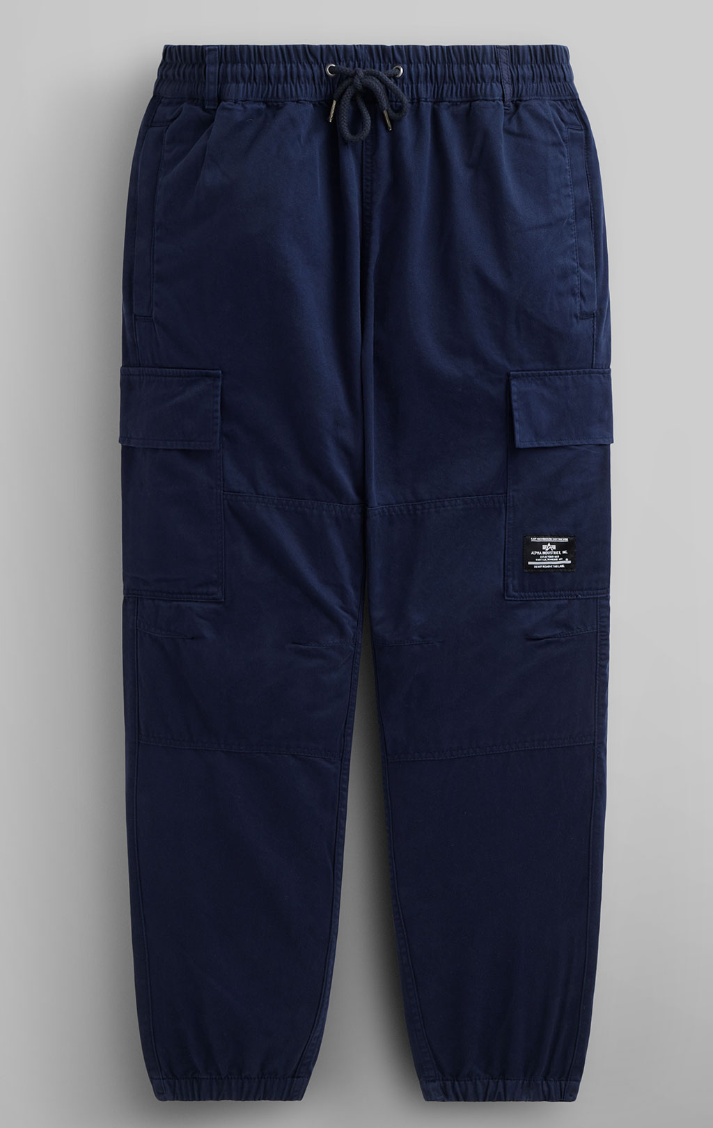 Брюки джоггеры ALPHA INDUSTRIES COTTON JOGGER FW 24/25 replica blue 