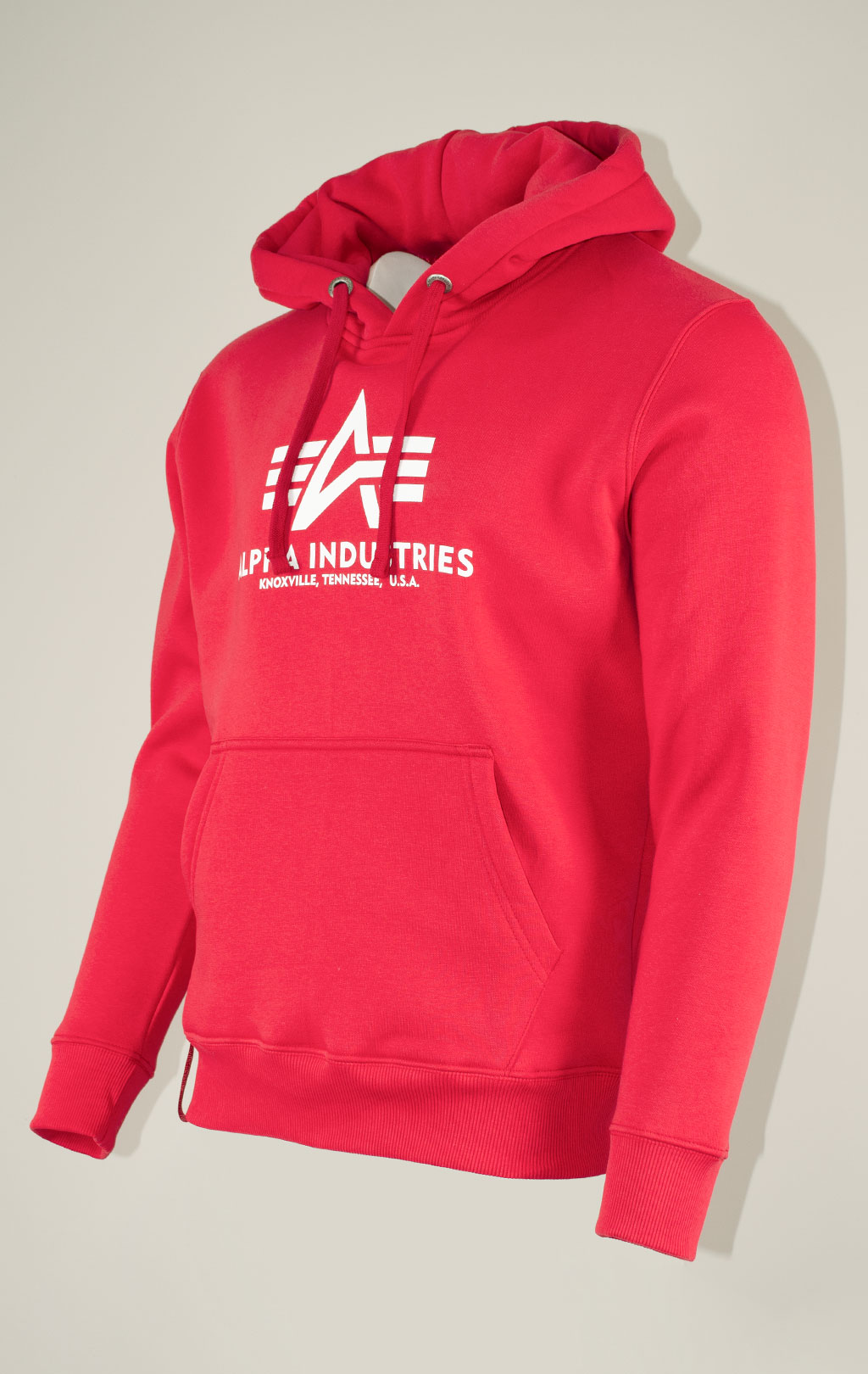 Толстовка ALPHA INDUSTRIES BASIC HOODY speed red 