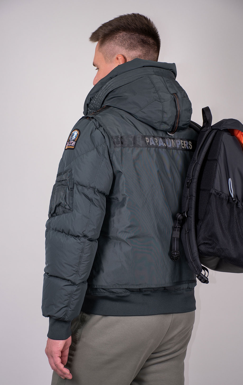 Куртка-пуховик PARAJUMPERS CARRIER FW 24/25 green gables 