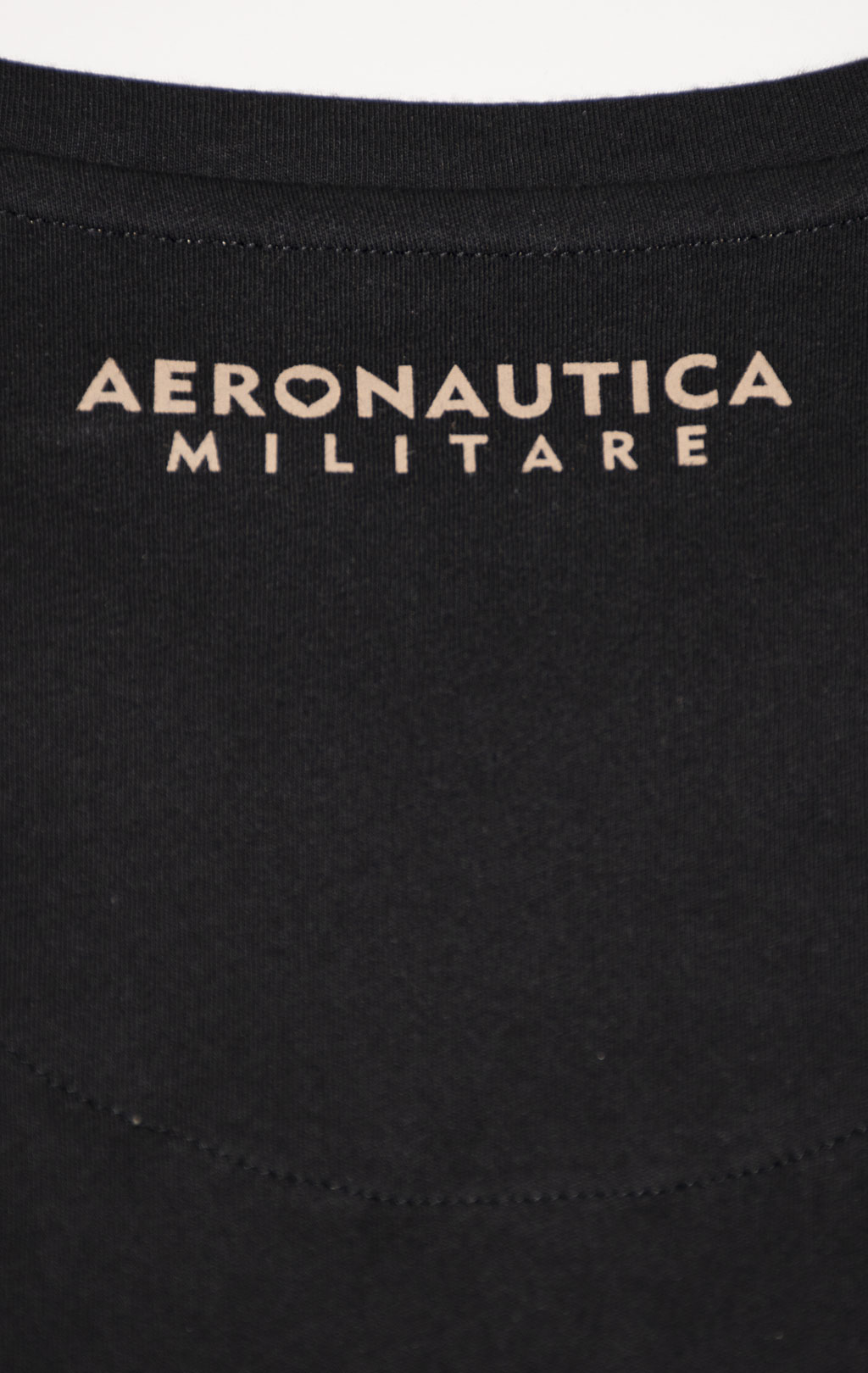 Женская футболка AERONAUTICA MILITARE SS 24/TR nero (TS 2233) 
