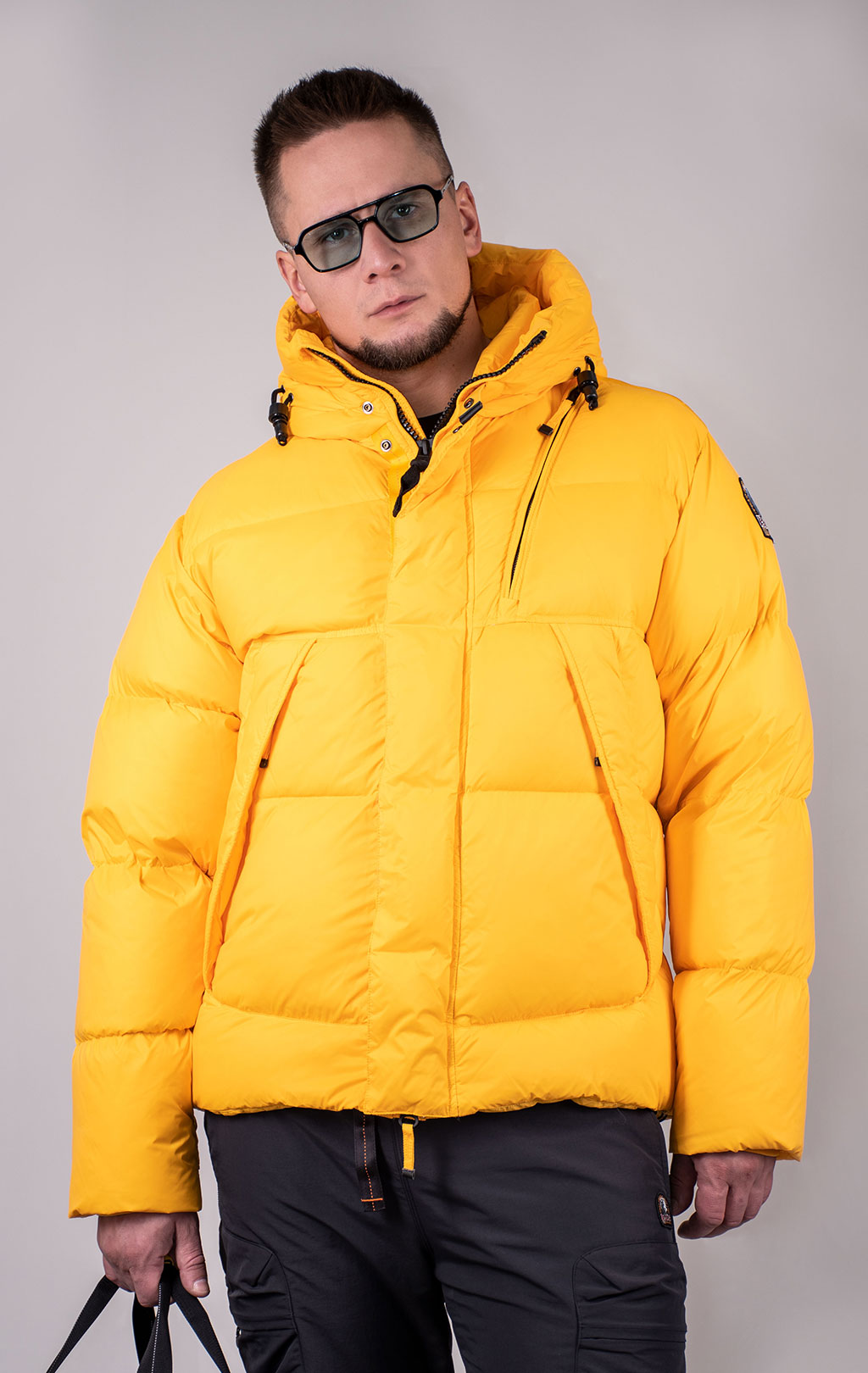 Куртка-пуховик PARAJUMPERS CLOUD FW 24/25 yellow 