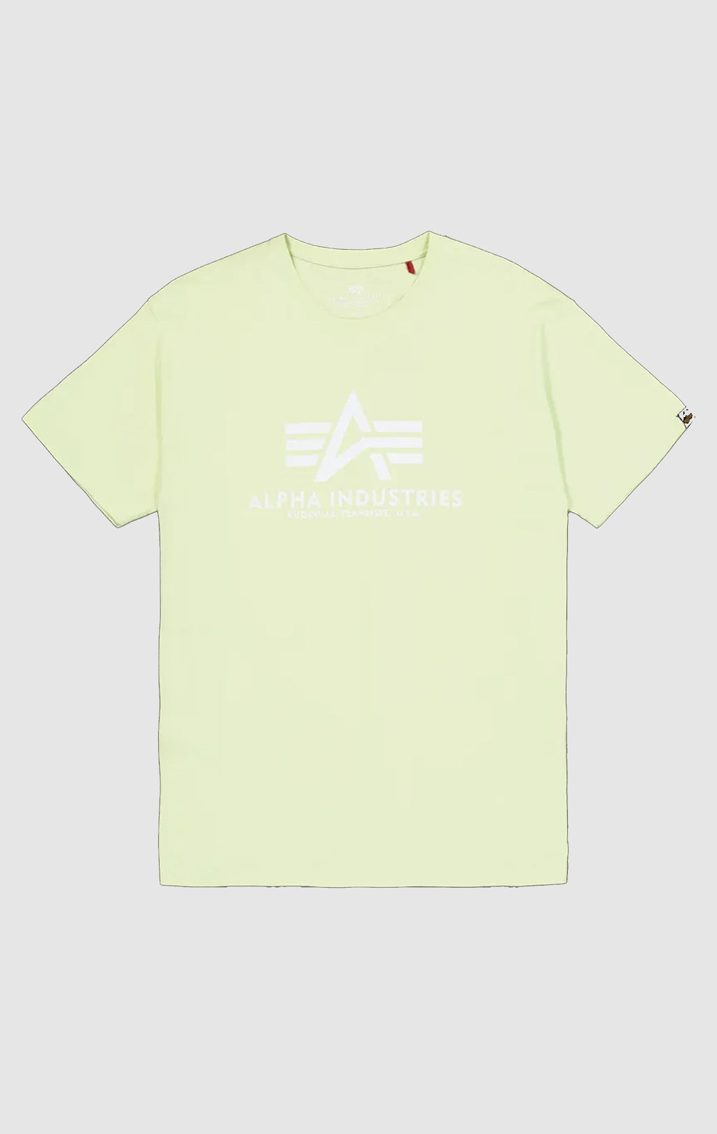 Футболка ALPHA INDUSTRIES BASIC T arctic lime 