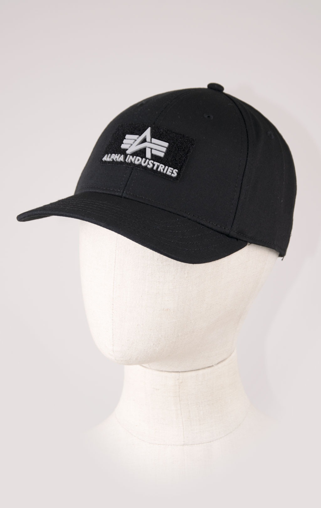 Бейсболка ALPHA INDUSTRIES VELCRO CAP II black 