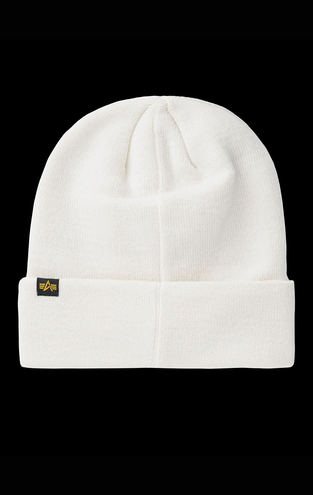 Шапка ALPHA INDUSTRIES CREW BEANIE jet stream white 