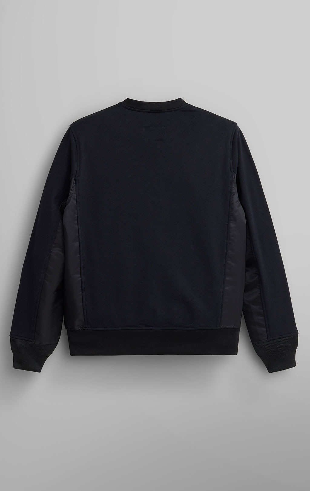 Свитшот ALPHA INDUSTRIES MIXED MEDIA CREWNECK FW 24/25 black 