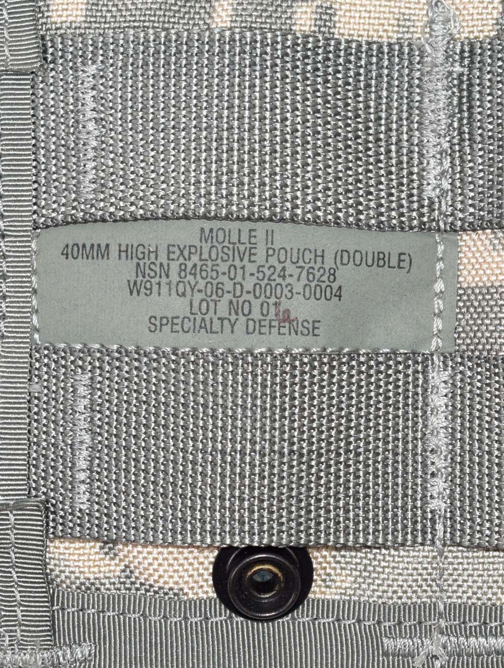 Подсумок гранатный 40mm High Expl. Double acu США