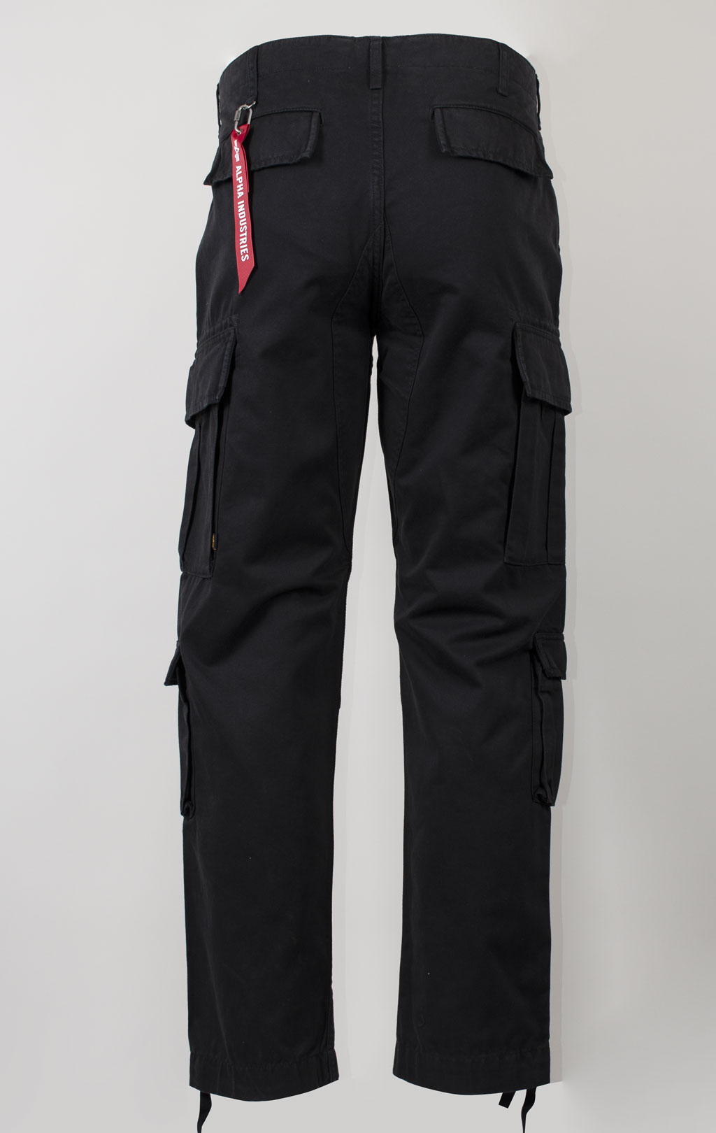 Брюки-карго ALPHA INDUSTRIES ACU PANT плотные FW 24/25 black 