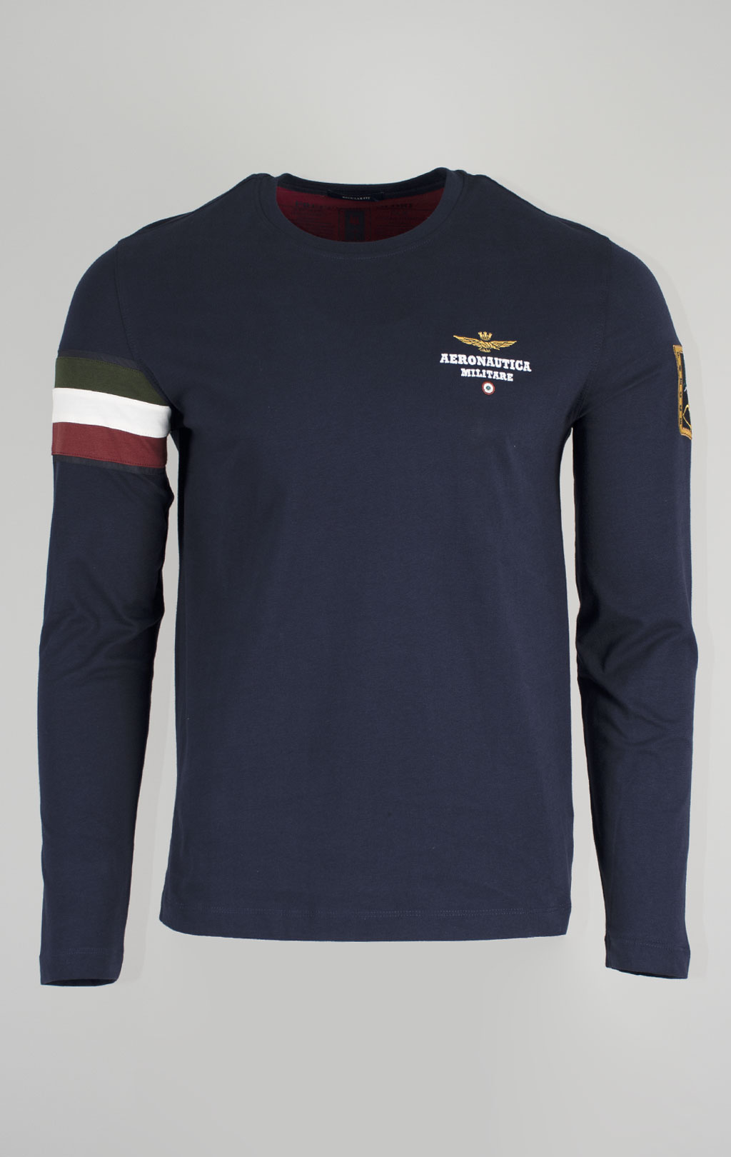 Лонгслив AERONAUTICA MILITARE FW 24/25/BD dark blue (TS 2319) 