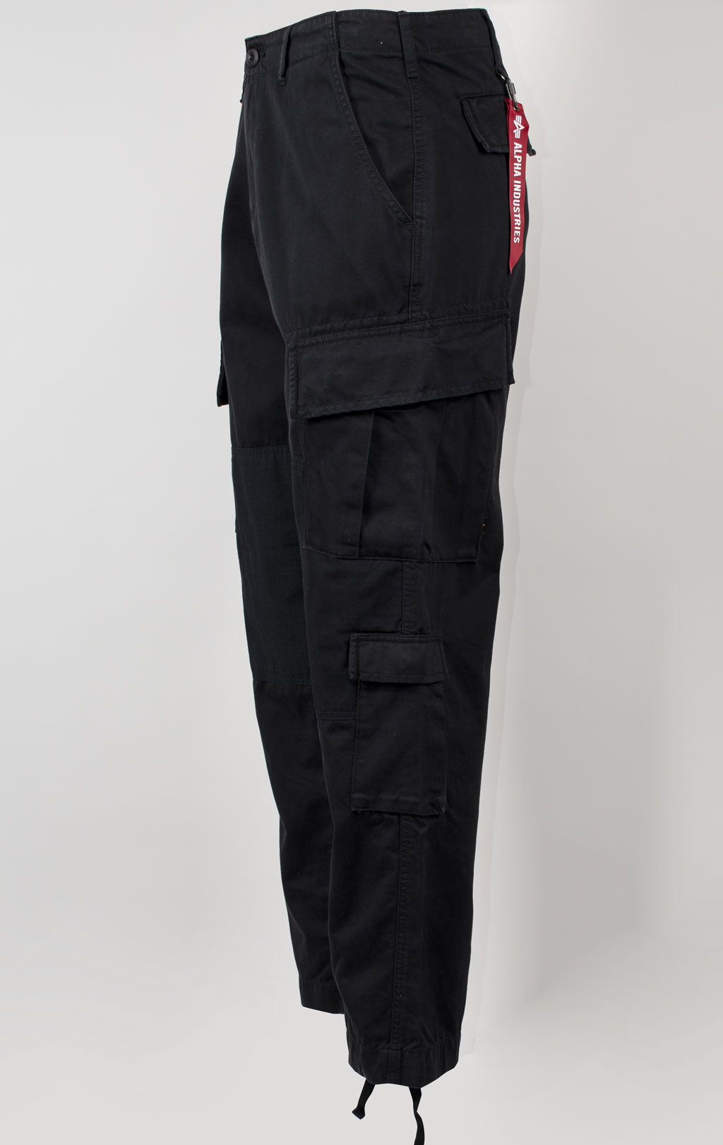 Брюки-карго ALPHA INDUSTRIES ACU PANT плотные FW 24/25 black 