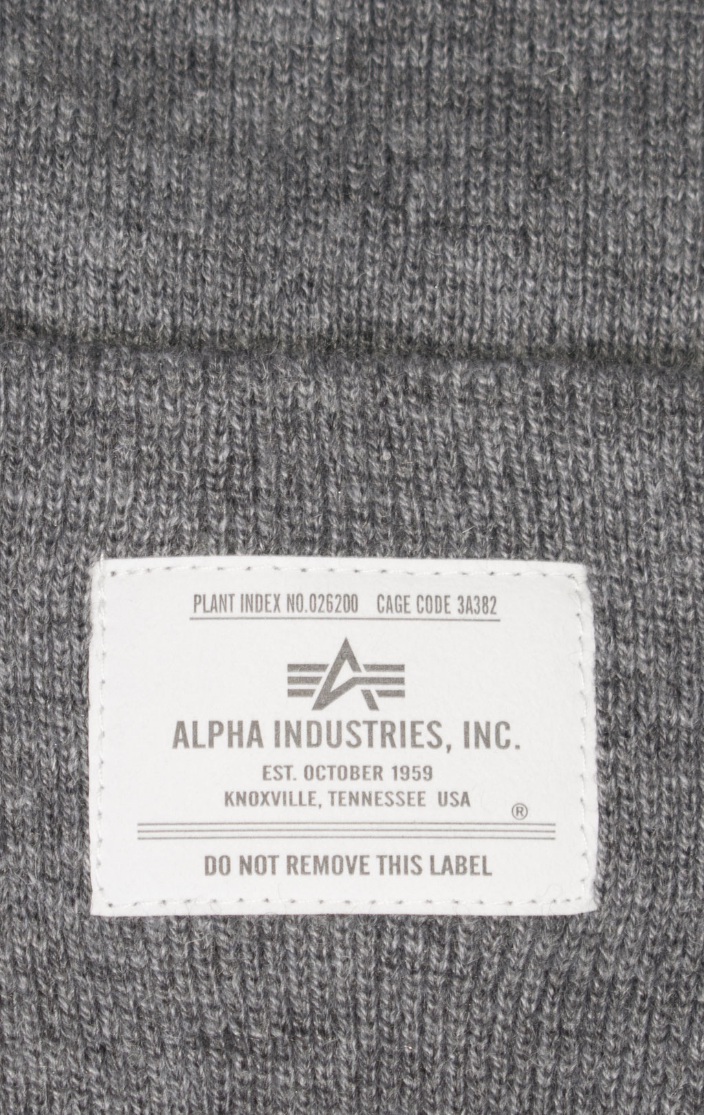 Шапка ALPHA INDUSTRIES ESSENTIAL BEANIE FW 24/25 medium charcoal heather 