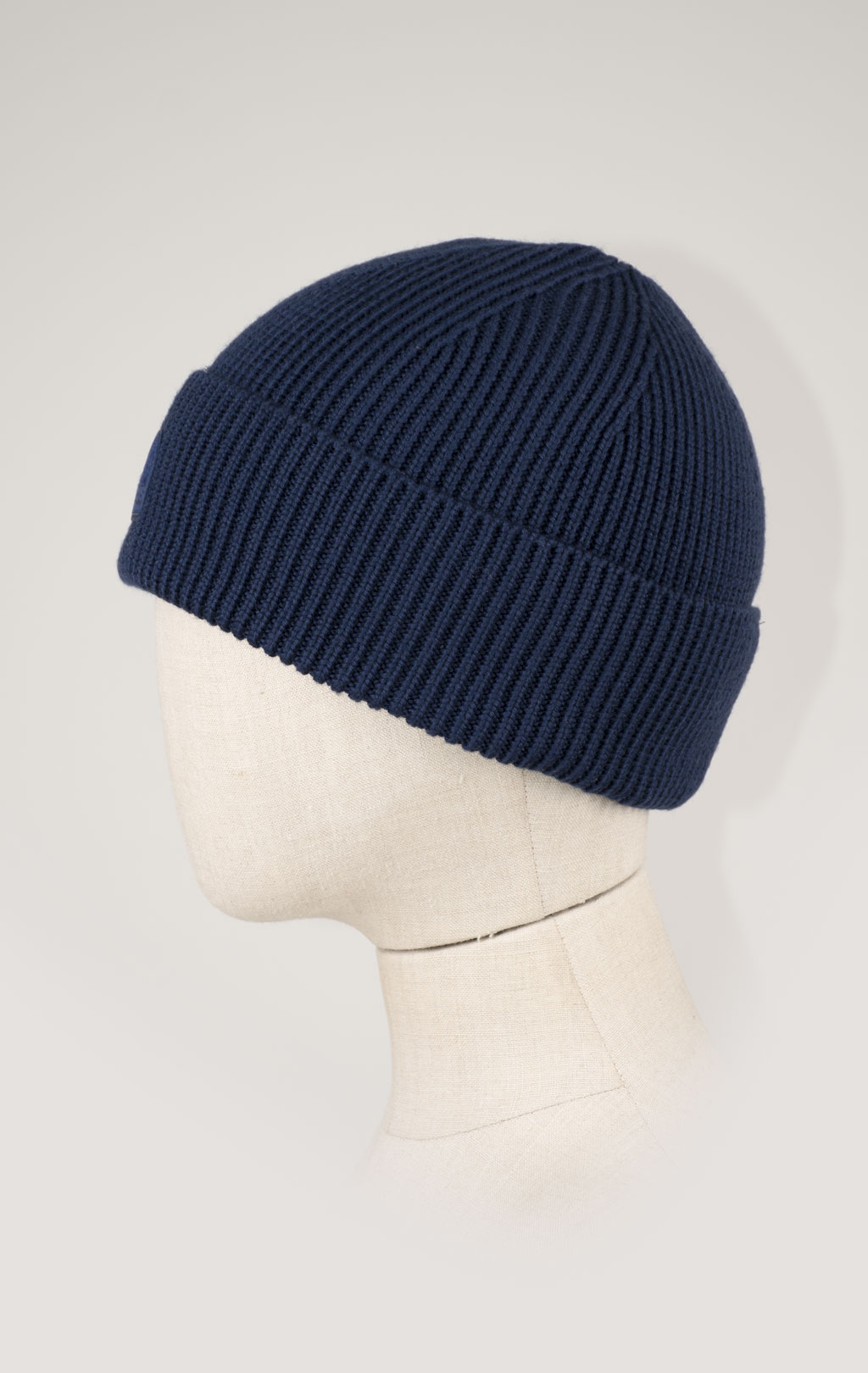 Шапка вязаная PARAJUMPERS PLAIN BEANIE FW 24/25 peacot 