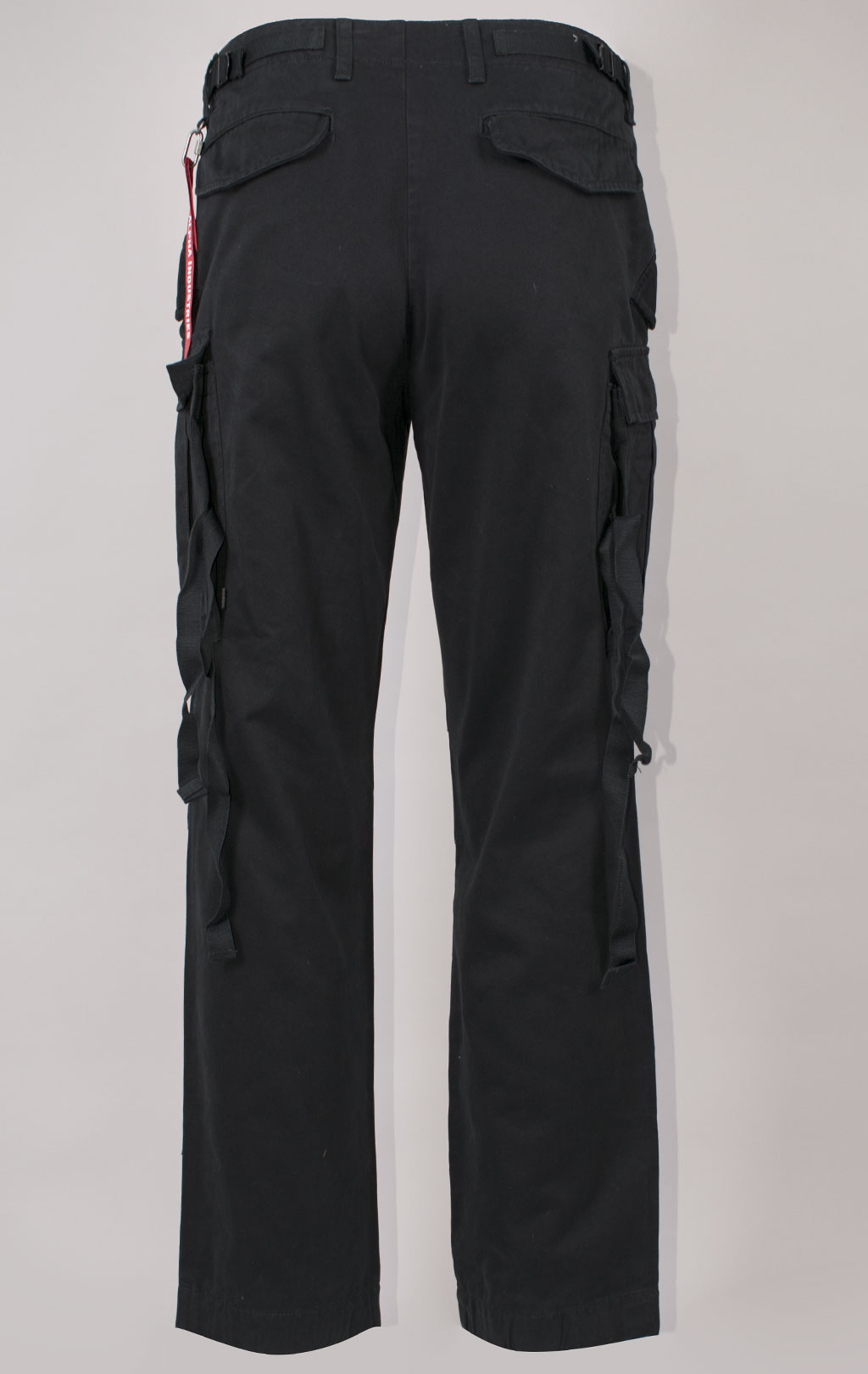 Брюки-карго парашюты ALPHA INDUSTRIES M-65 PANT плотные FW 24/25 black 