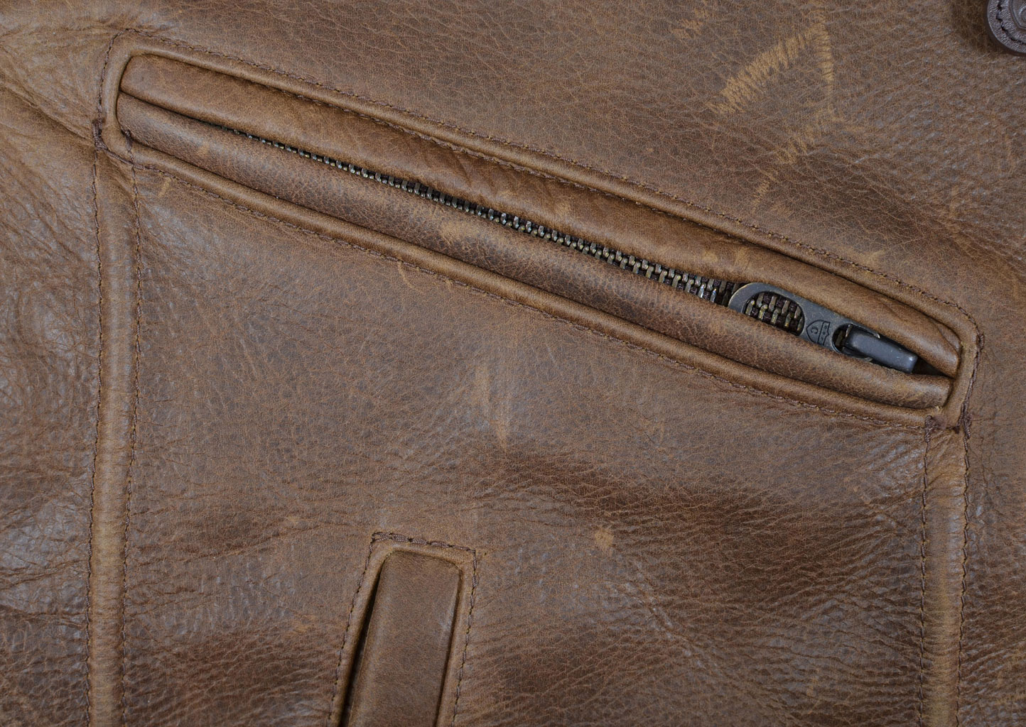 Куртка COCKPIT SCOUT кожа brown luggage (Z21S007) 