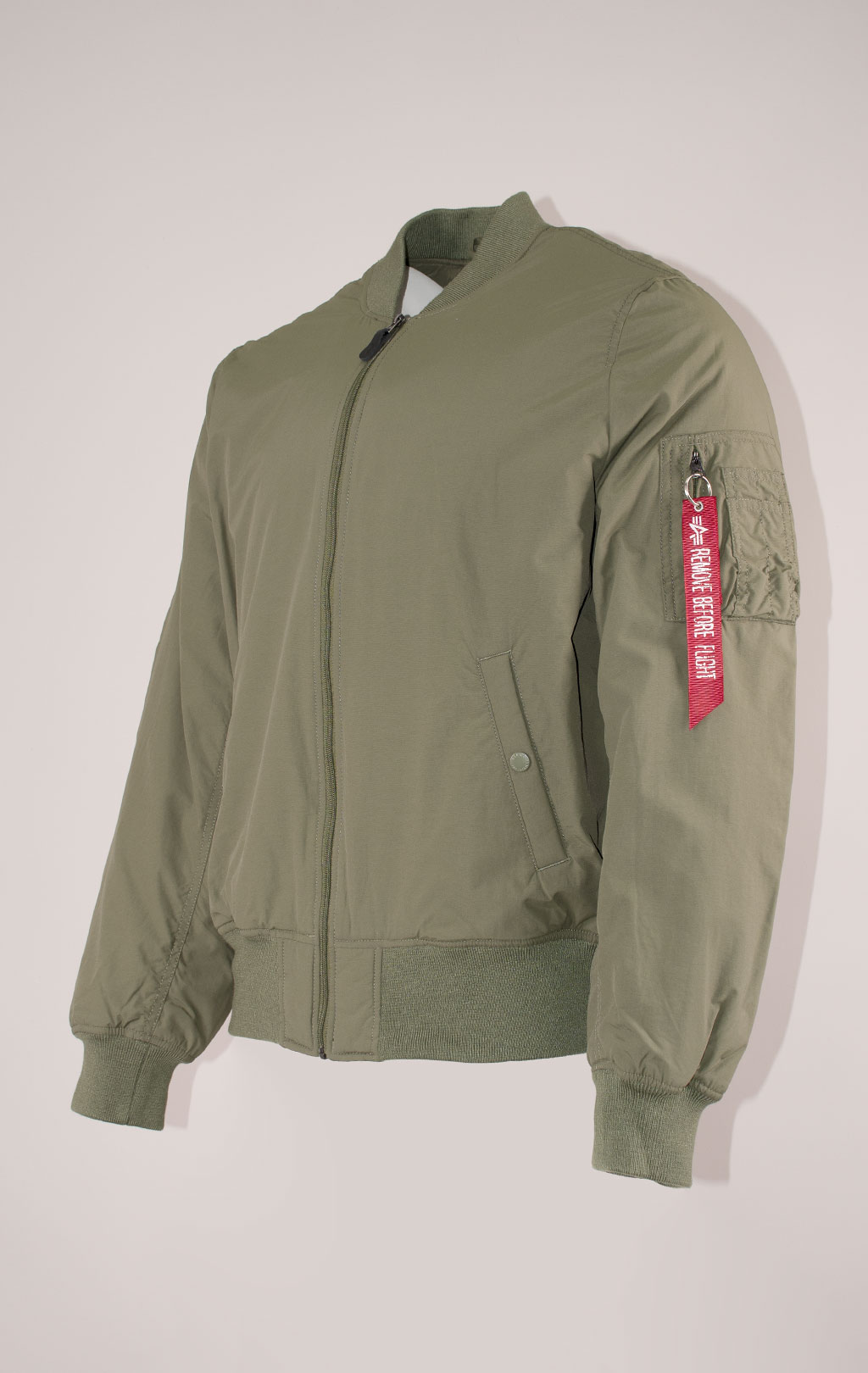 Куртка-бомбер ALPHA INDUSTRIES PRIMALOFT MA-1 sage 