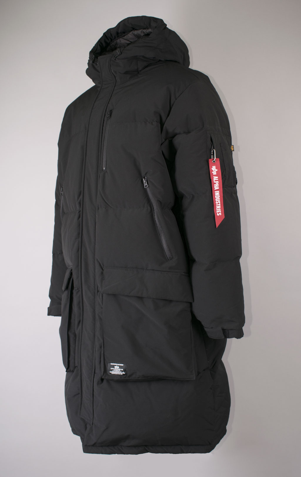 Парка ALPHA INDUSTRIES LONG PUFFER PARKA FW 24/25 black 