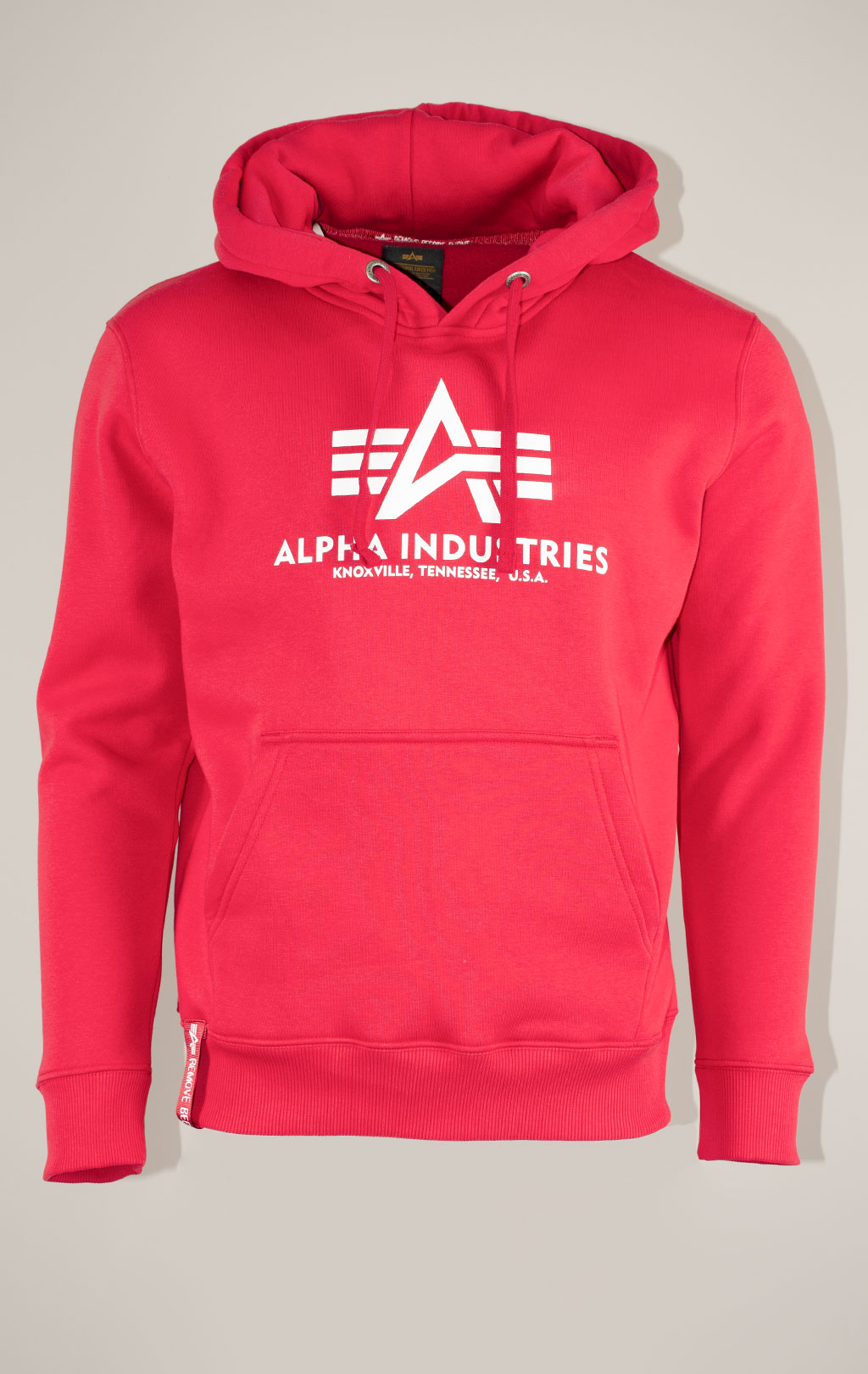 Толстовка ALPHA INDUSTRIES BASIC HOODY speed red 