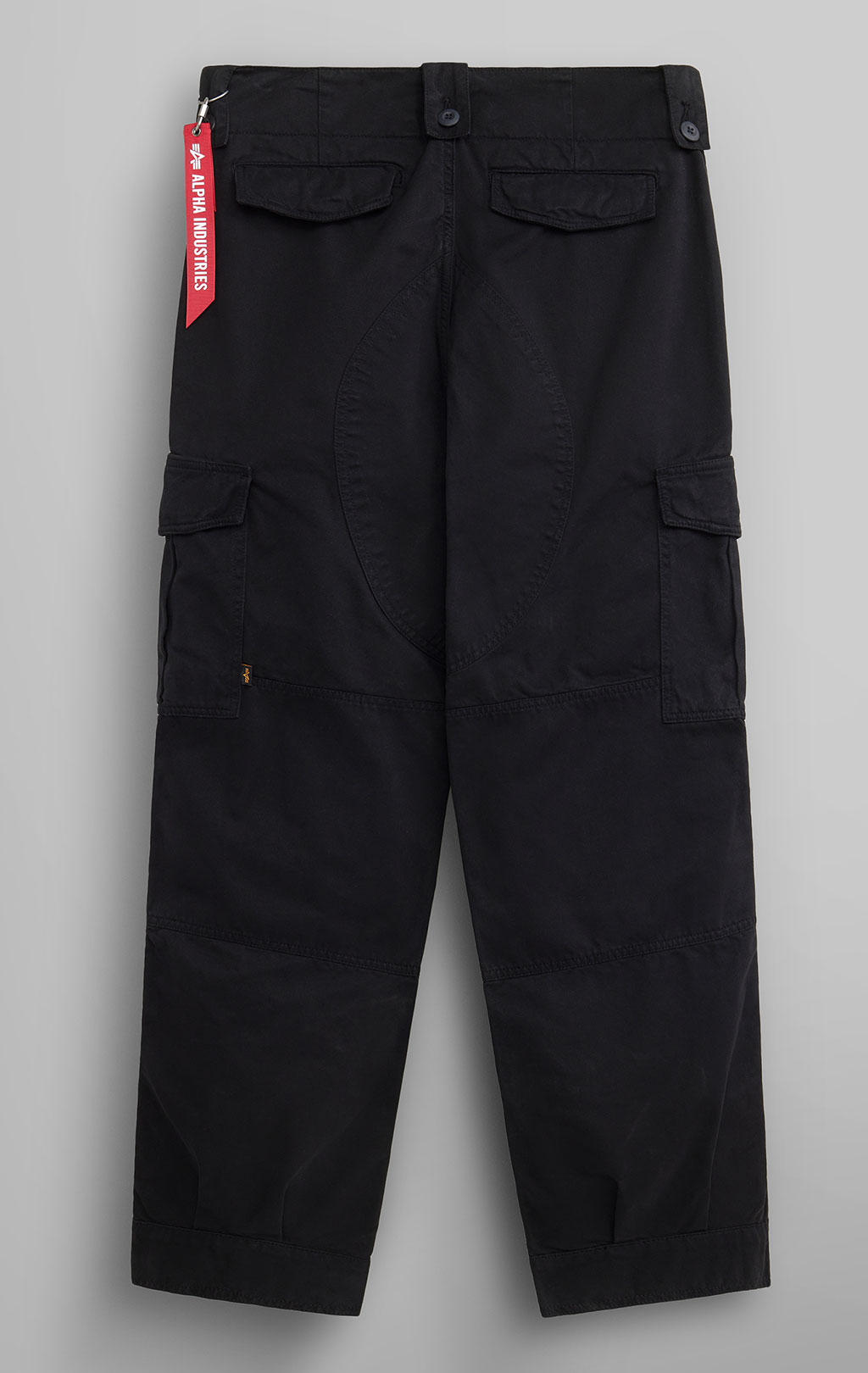 Брюки-карго ALPHA INDUSTRIES BELGIAN PANT M-64 плотные FW 24/25 black 