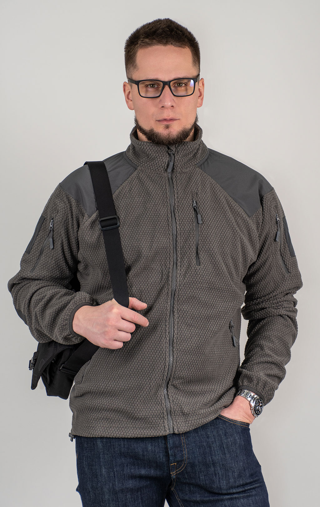 Свитер SABADO WINDPROOF полиэстр grey f-2129 