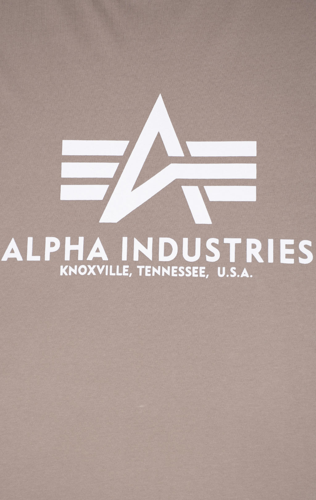 Футболка ALPHA INDUSTRIES BASIC T vintage sand 