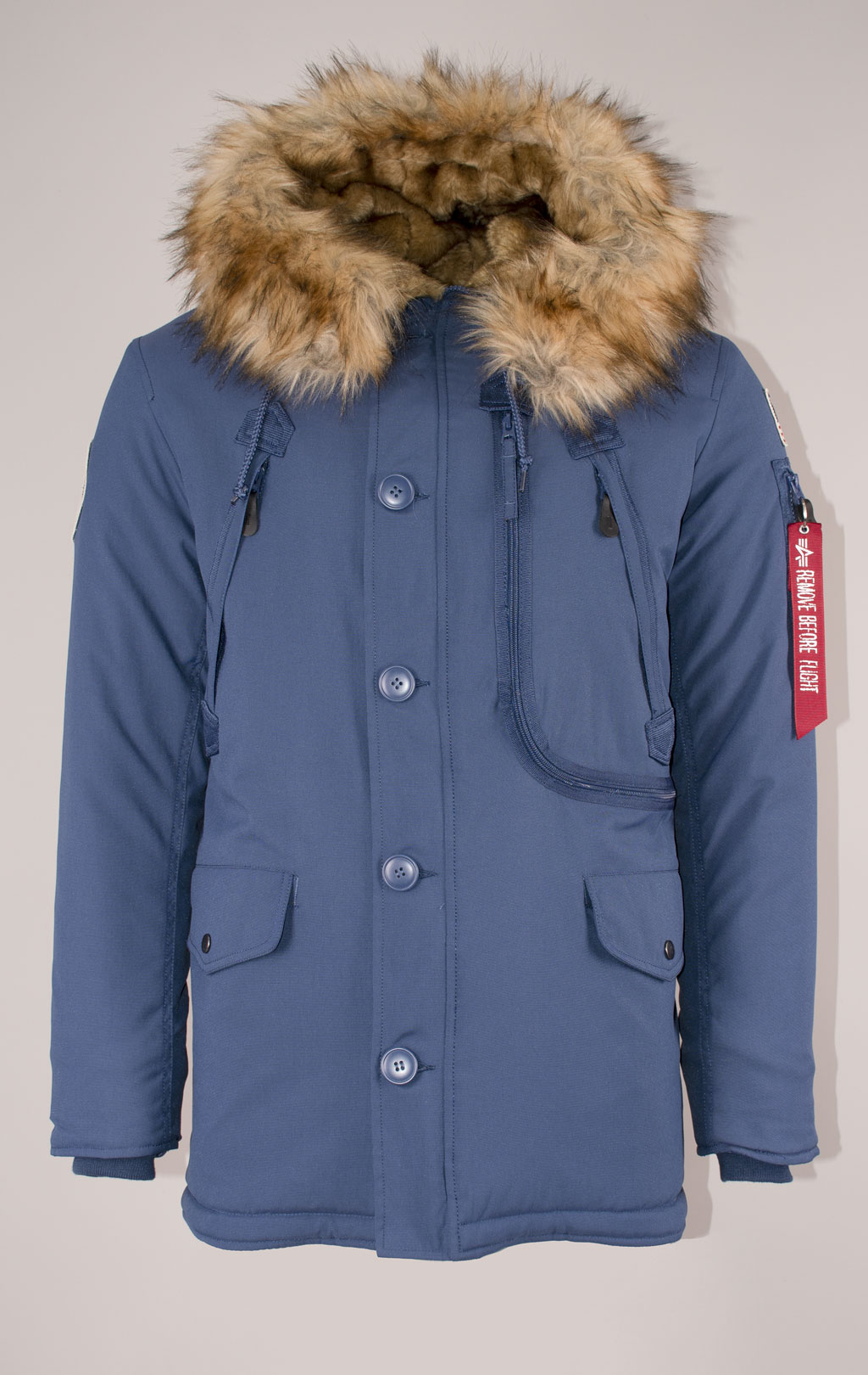 Аляска ALPHA INDUSTRIES POLAR new navy 