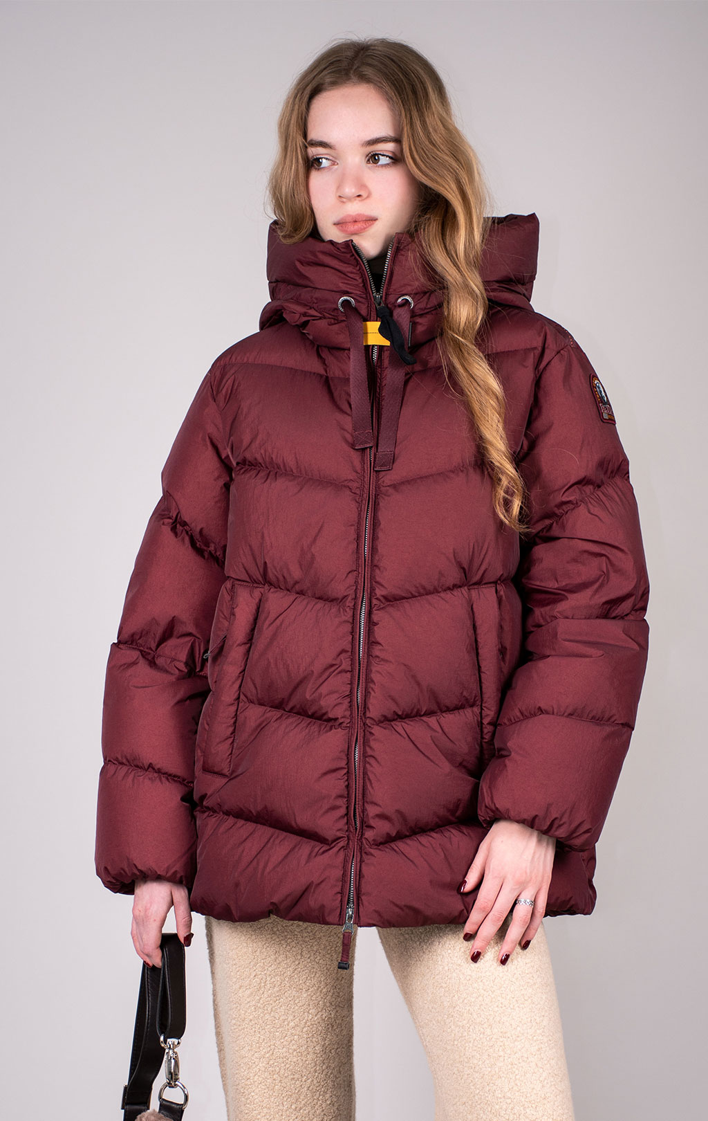 Женская куртка-пуховик PARAJUMPERS AMANE FW 24/25 amarone 