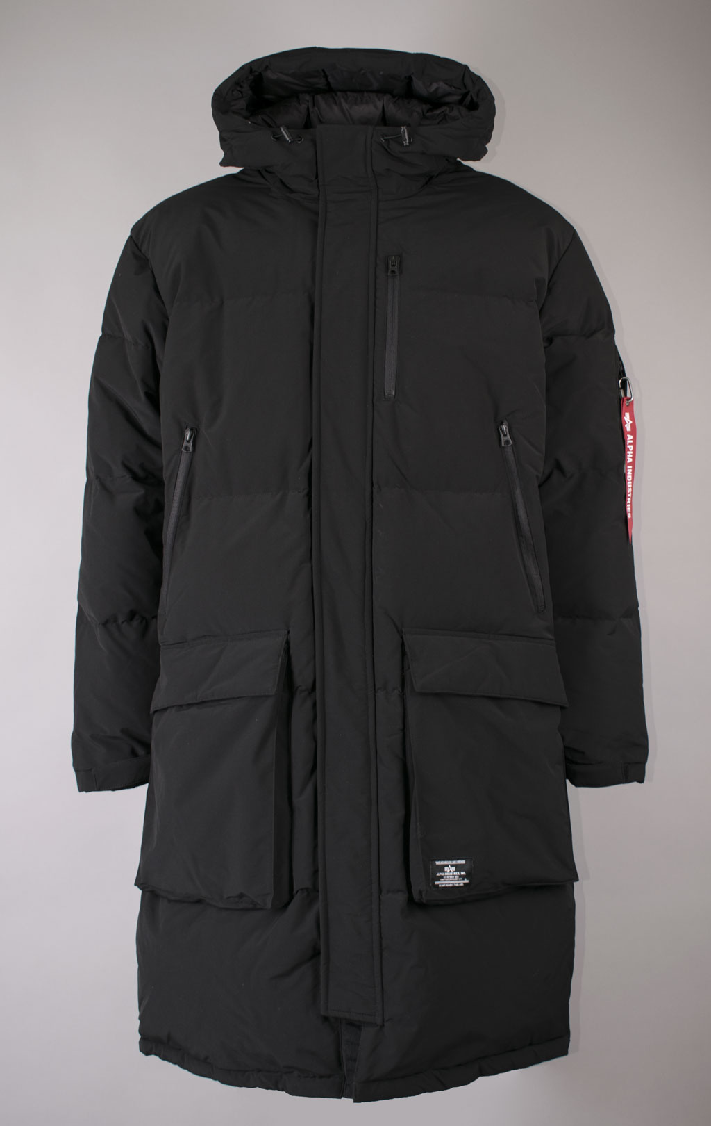 Парка ALPHA INDUSTRIES LONG PUFFER PARKA FW 24/25 black 