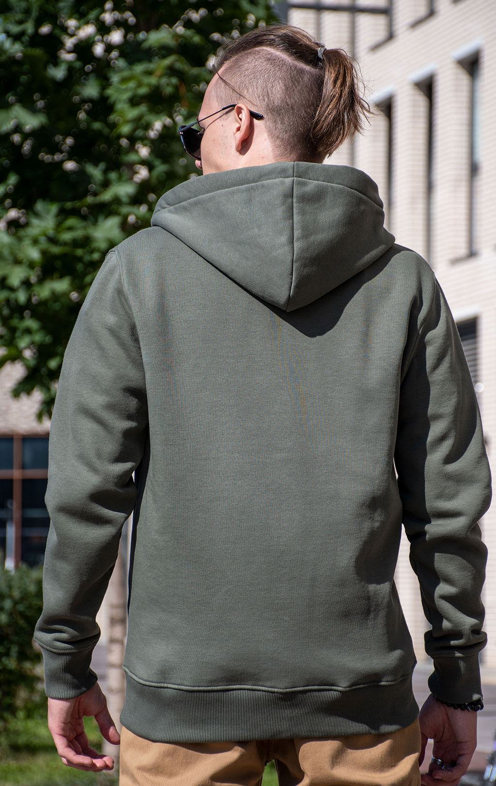 Толстовка ALPHA INDUSTRIES BASIC ZIP HOODY dark olive 