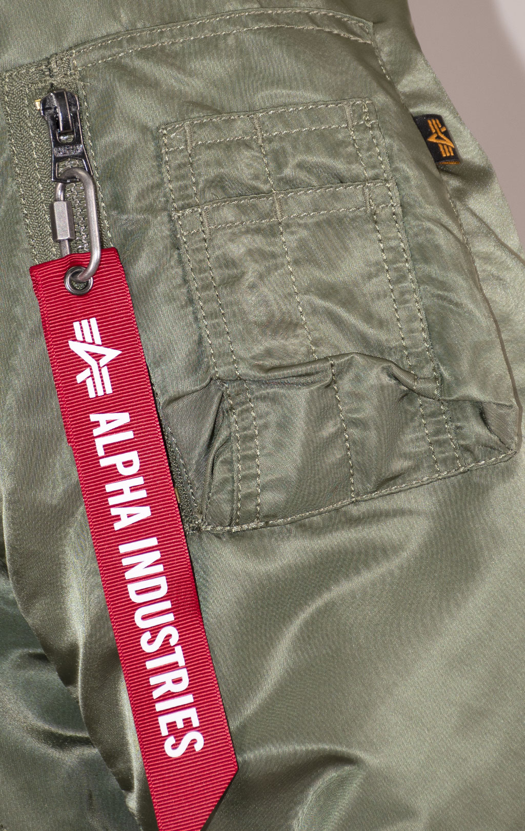 Бомбер ALPHA INDUSTRIES ORIGINAL FIT MA-1 FW 24/25 sage 