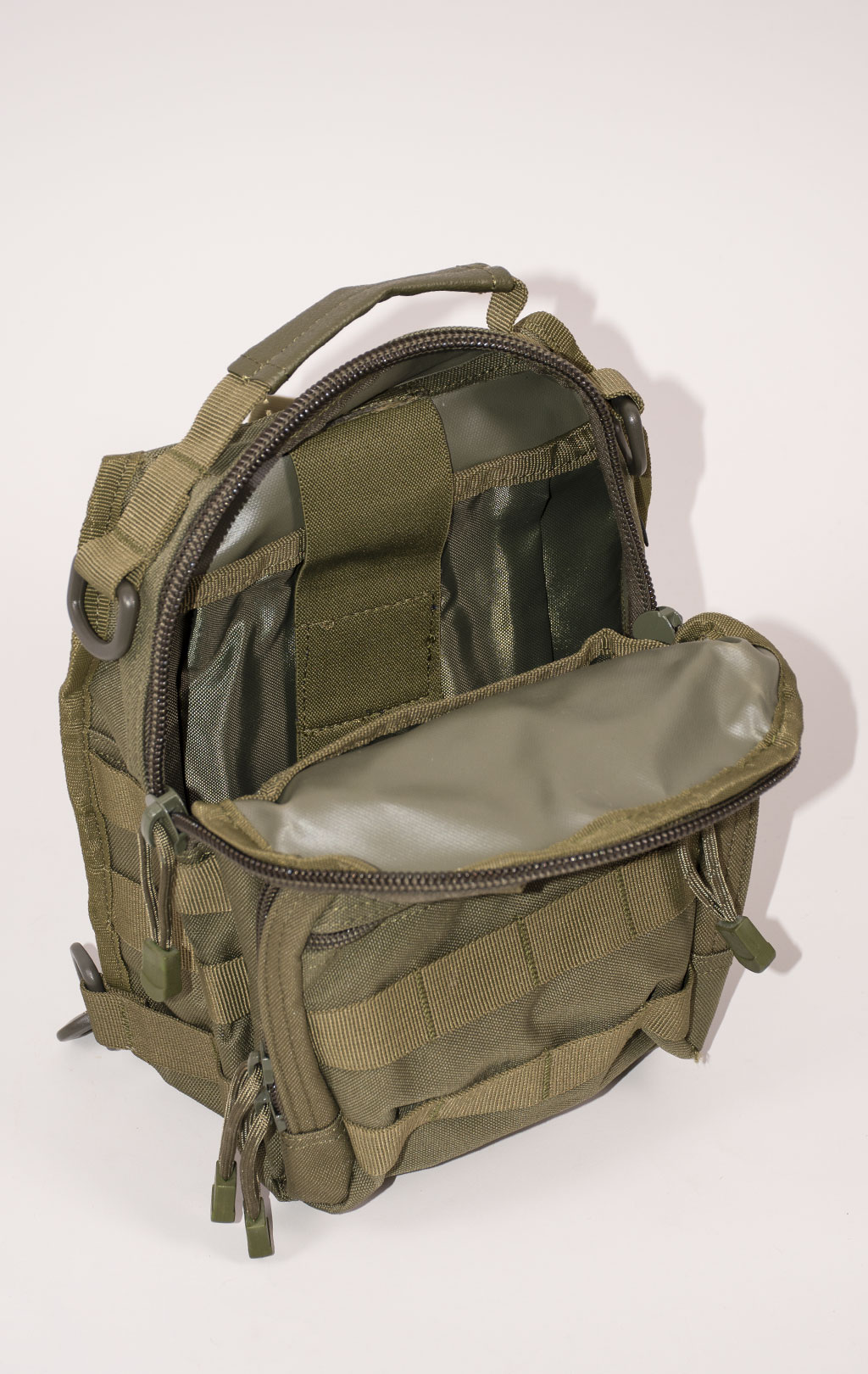 Рюкзак однолямочный SLING MOLLE green PK-098BA Китай