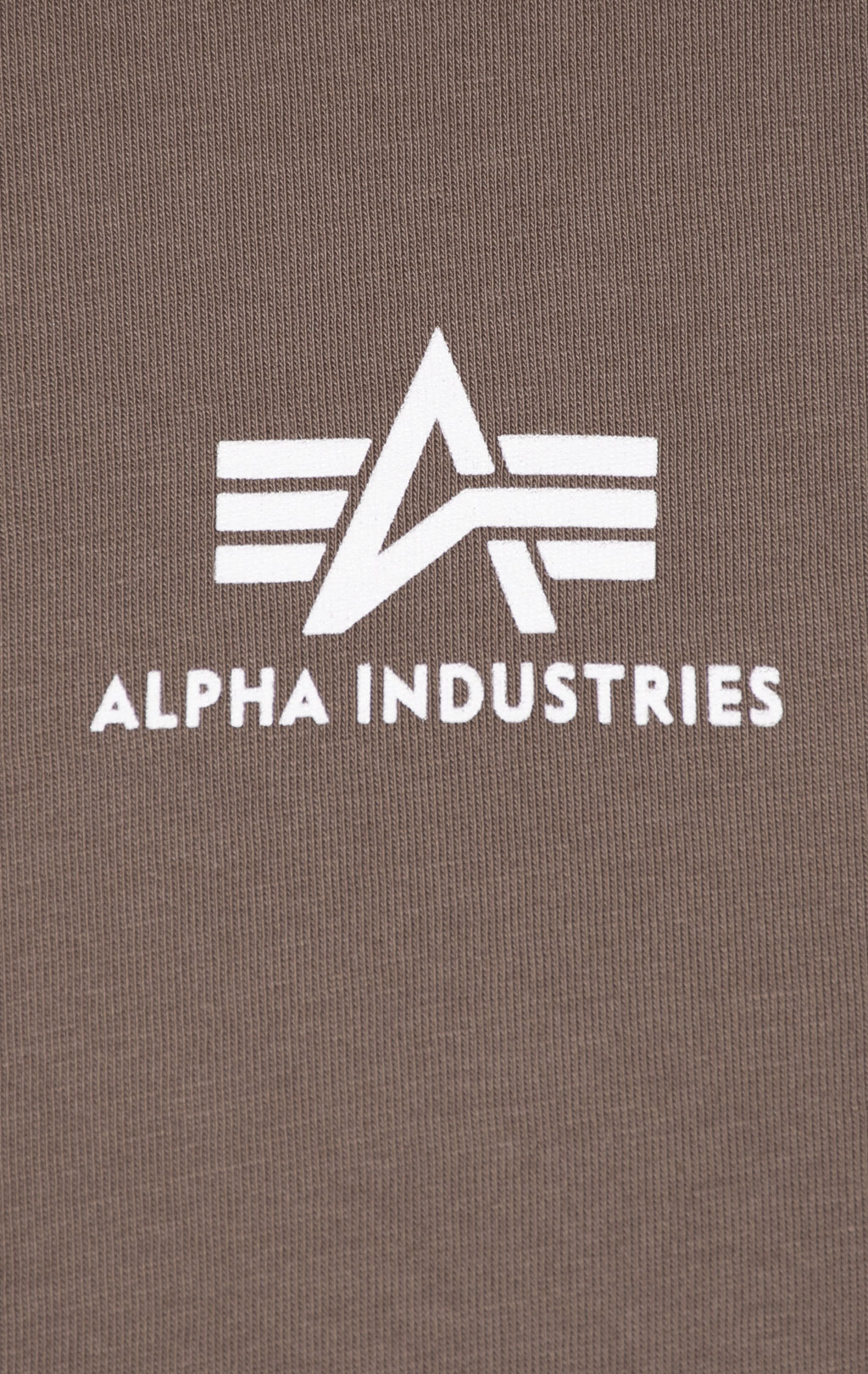 Футболка ALPHA INDUSTRIES BASIC T SMALL LOGO taupe 