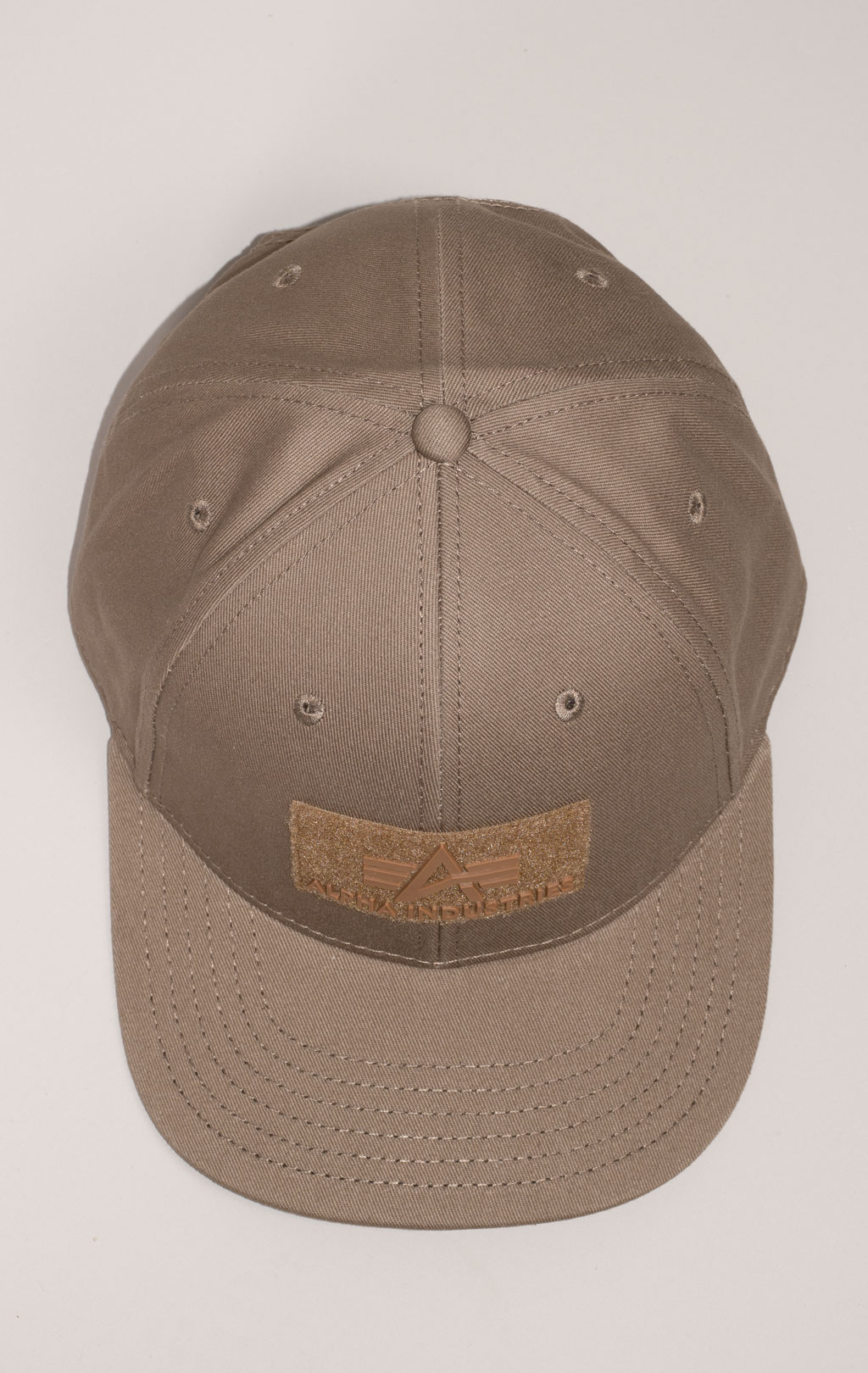 Бейсболка ALPHA INDUSTRIES VELCRO CAP taupe 