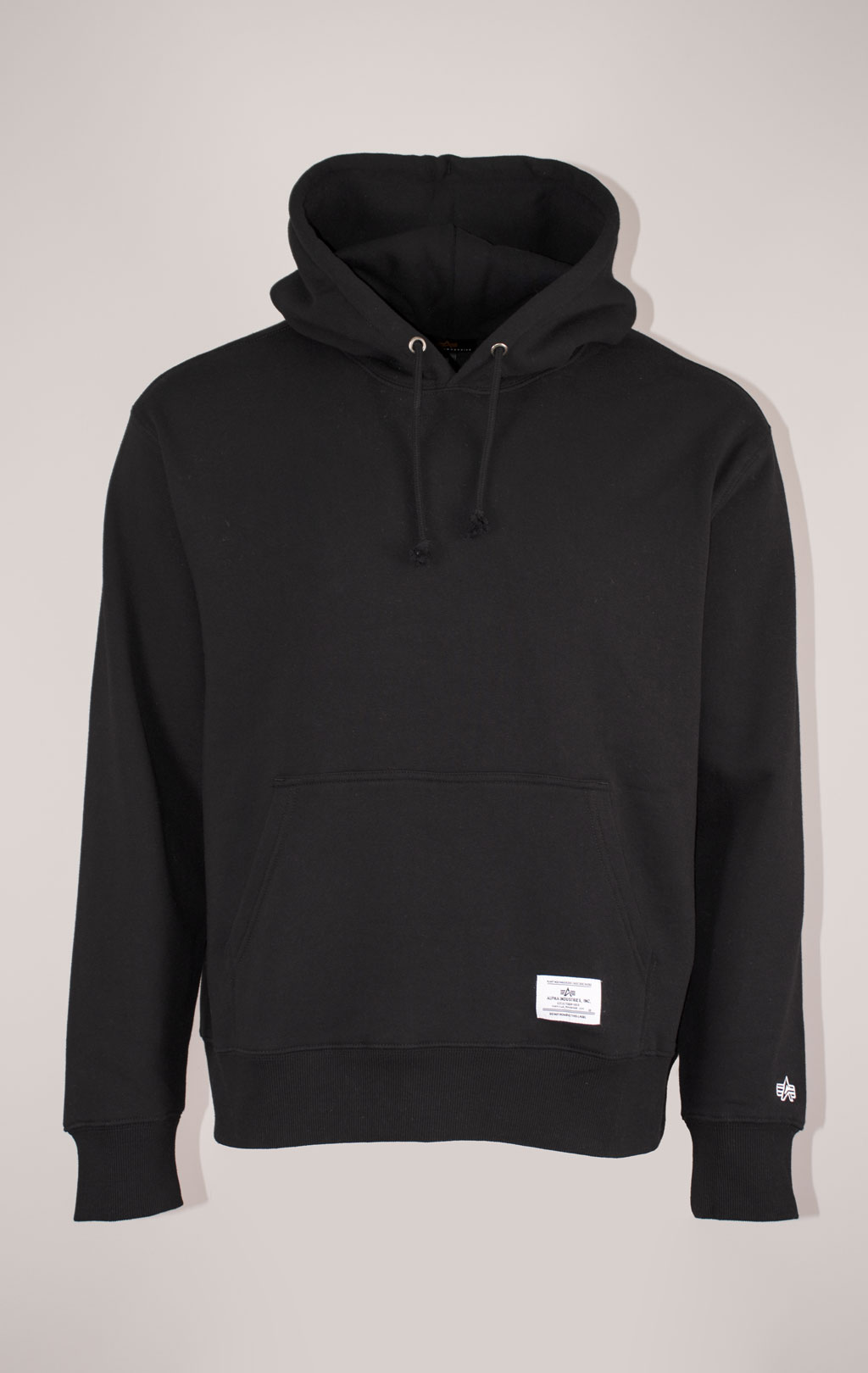 Толстовка ALPHA INDUSTRIES ESSENTIAL HOODIE FW 24/25 black 