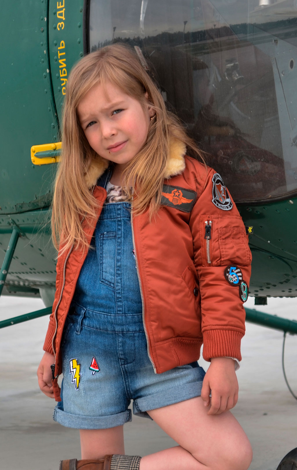 Детская куртка ALPHA INDUSTRIES MAVERICK rust 
