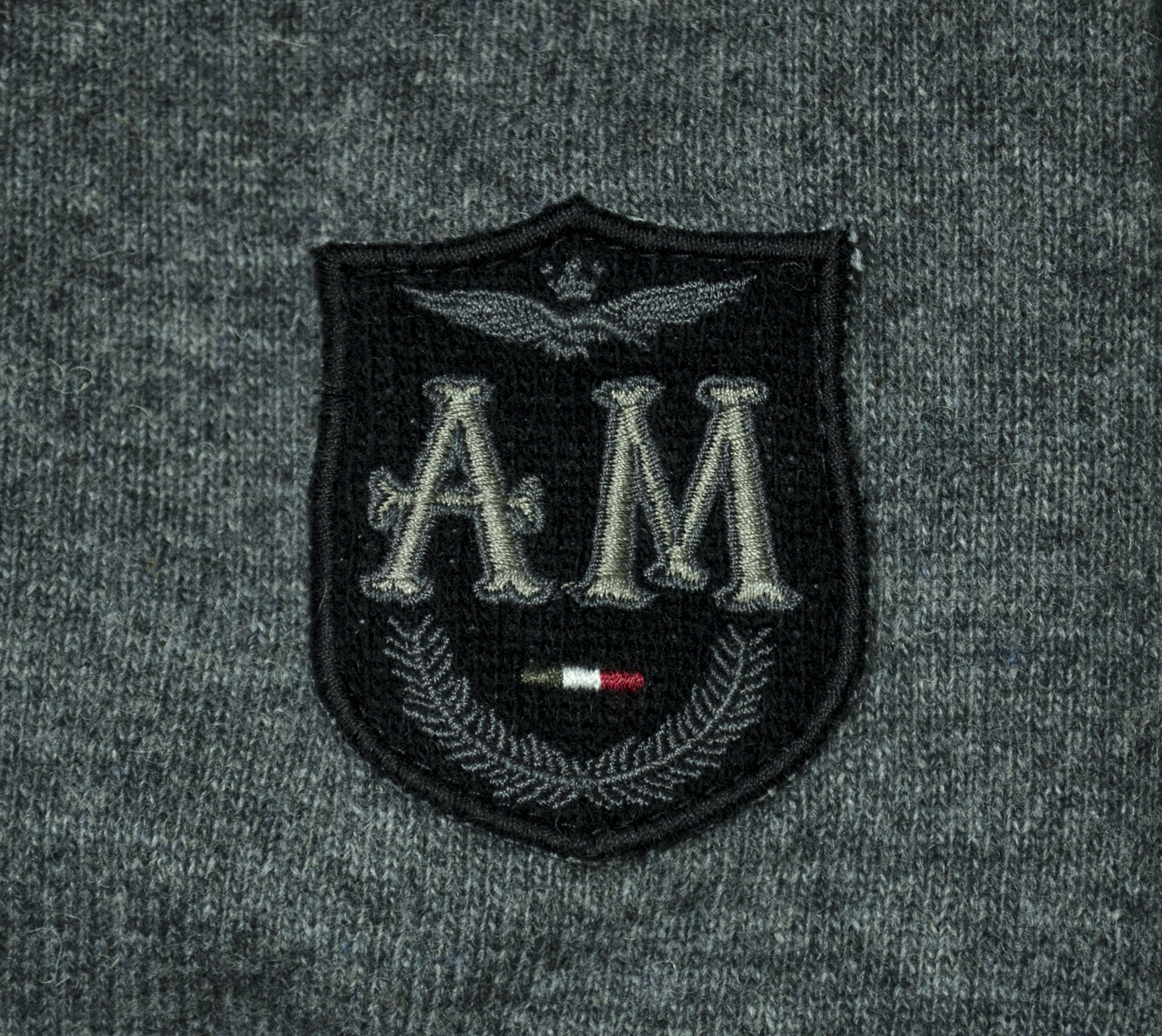 Женский пуловер AERONAUTICA MILITARE grigio medio melange (AM 1332) 