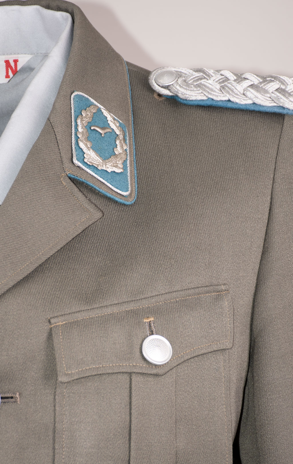 Костюм парадный Luftwaffe grey б/у ГДР