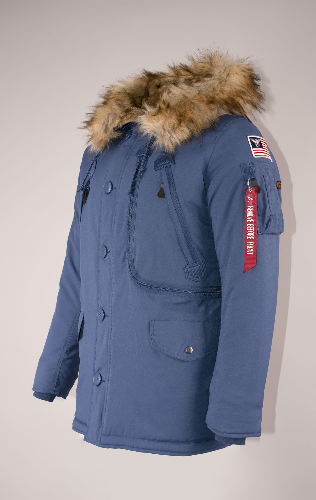 Аляска ALPHA INDUSTRIES POLAR new navy 