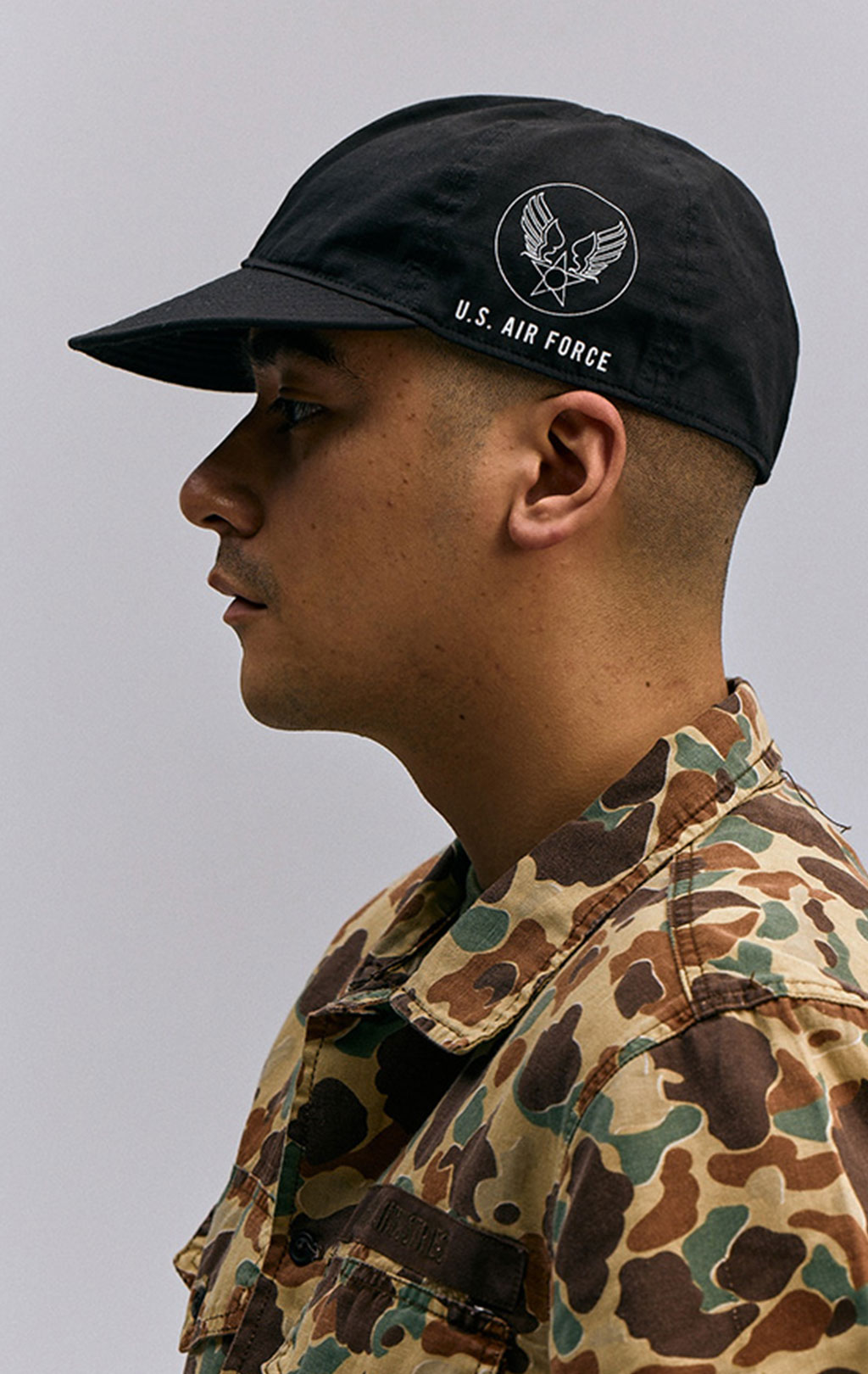 Шапка ALPHA INDUSTRIES USAAF A-3 CAP FW 24/25 black 