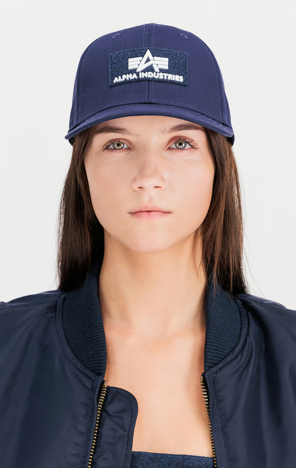 Бейсболка ALPHA INDUSTRIES VELCRO CAP II ultra navy 