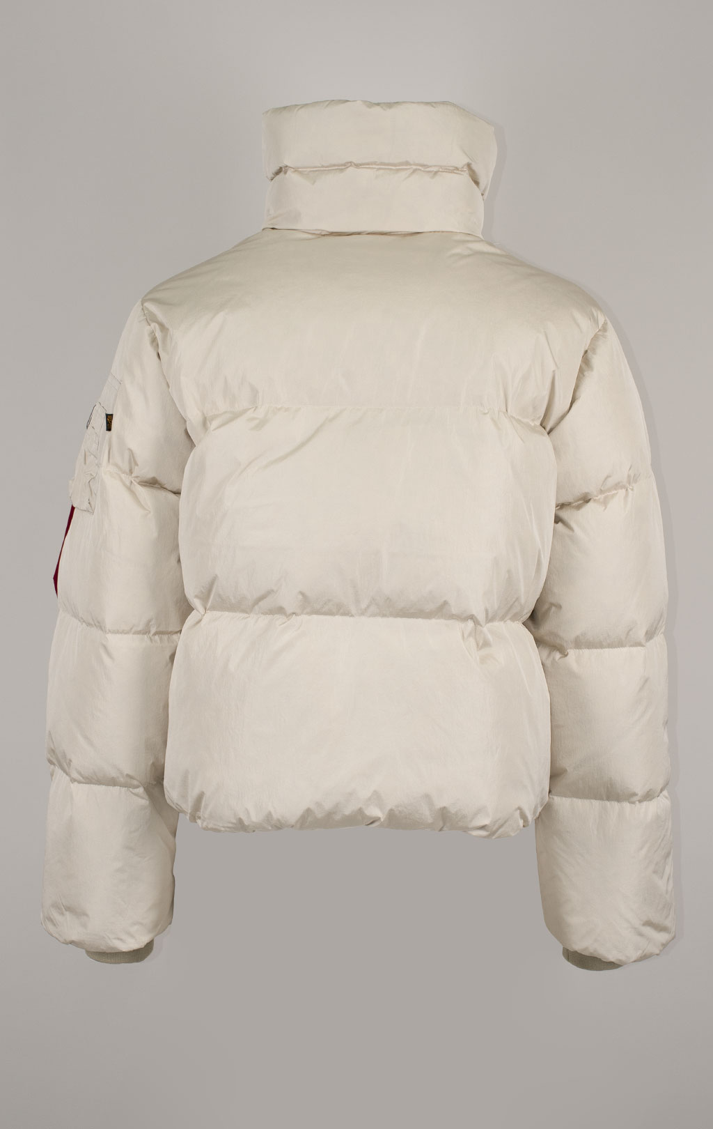 Женская куртка ALPHA INDUSTRIES SIERRA SHORT PUFFER FW 24/25 limestone 