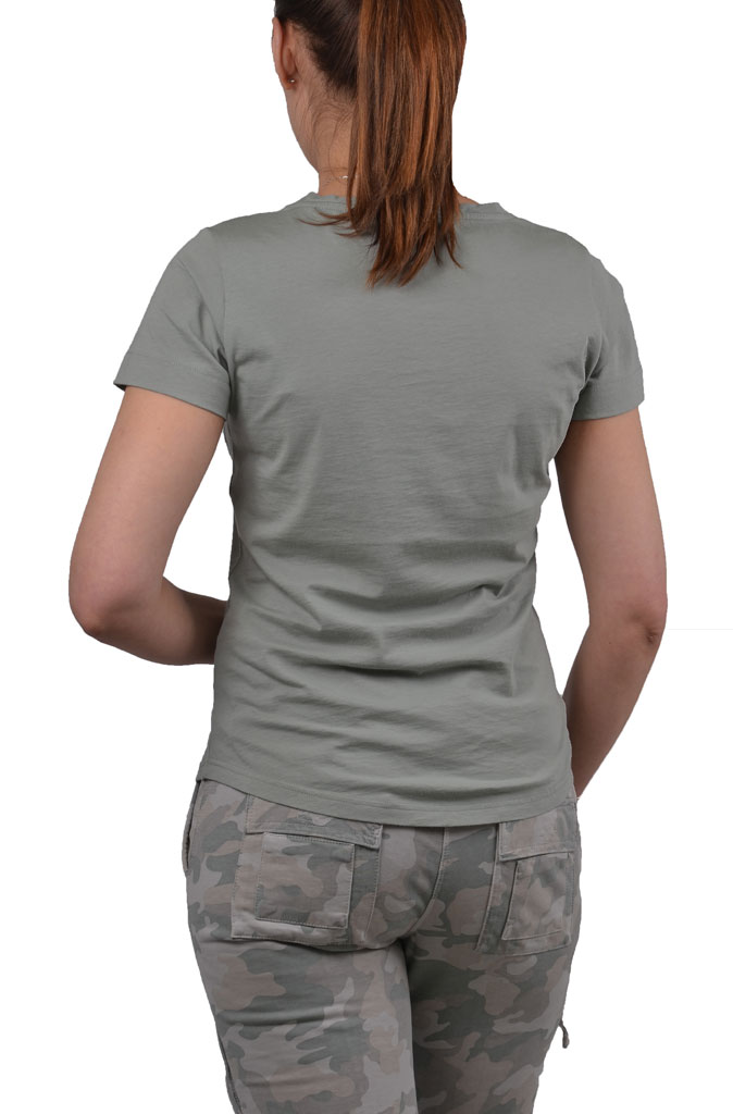 Женская футболка AERONAUTICA MILITARE verde salvia (TS 1279) 