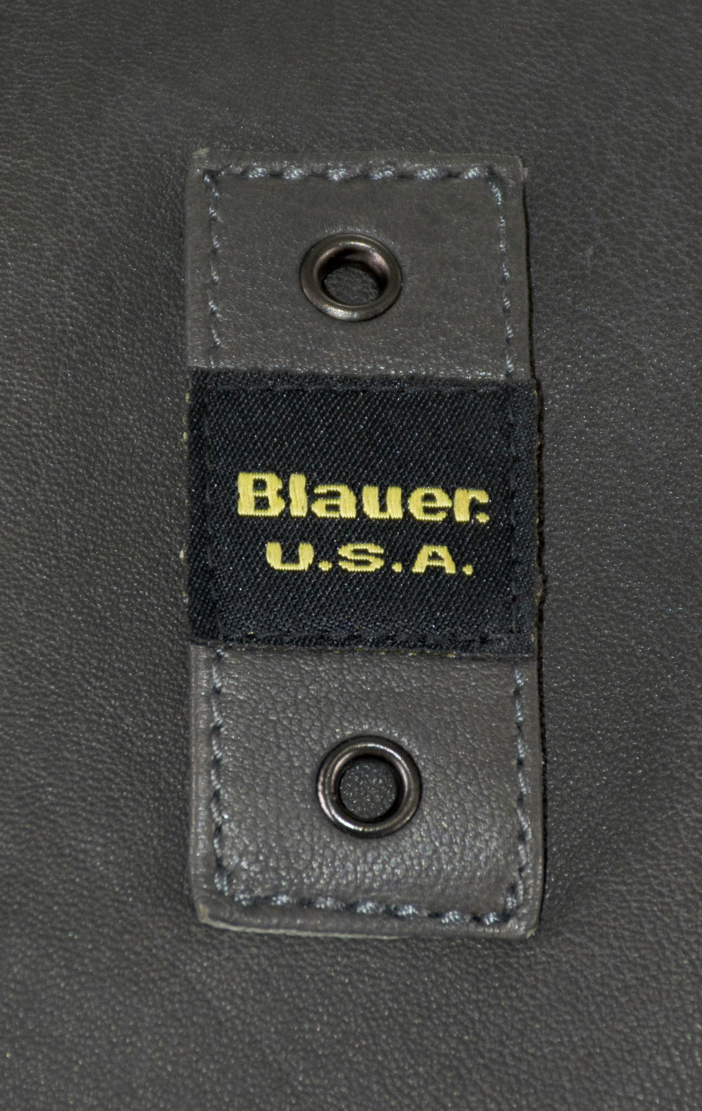 Куртка BLAUER ALDER кожа FW 24/25 grey 976 (LO1379) 